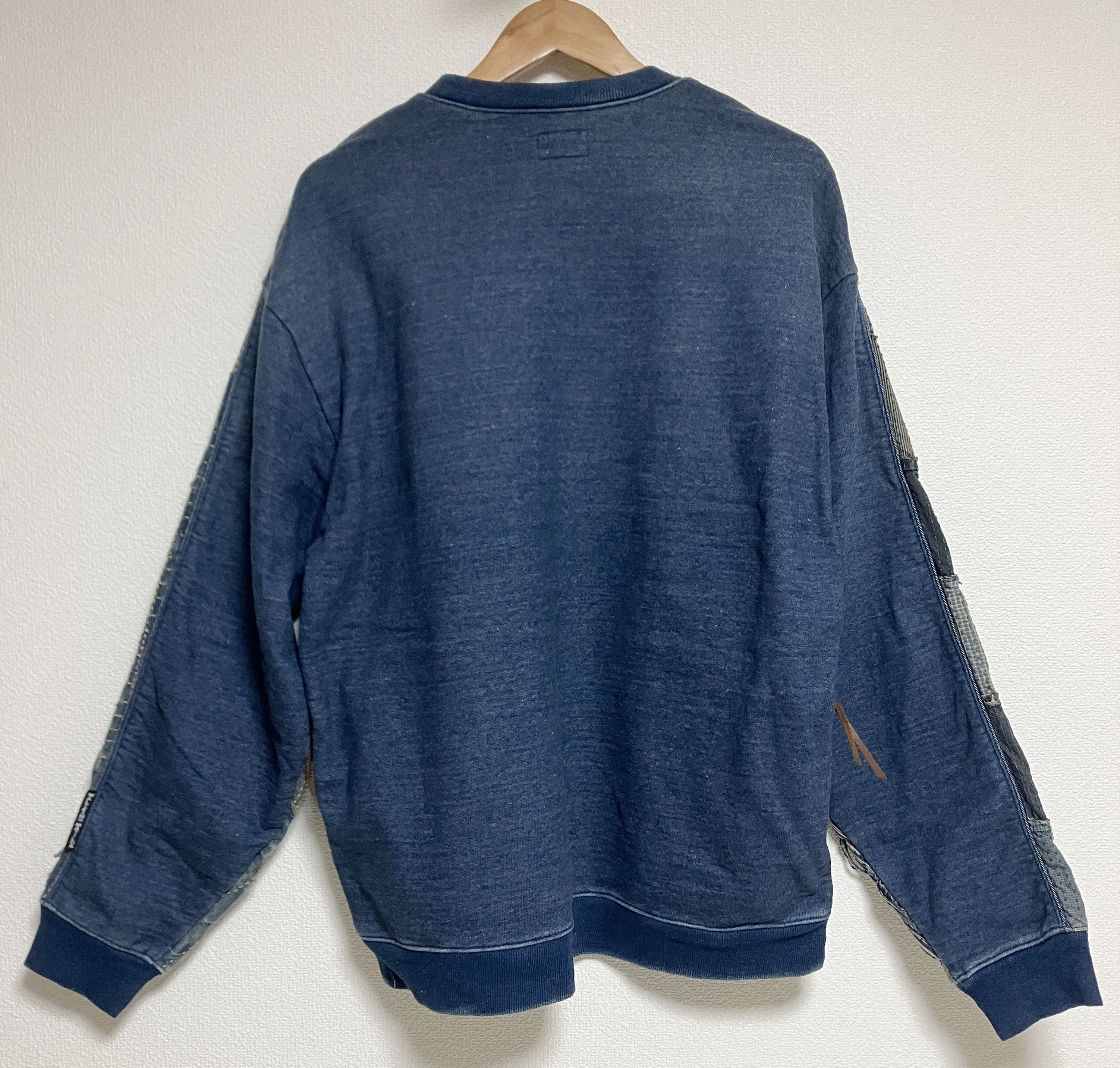 Kapital KAPITAL BORO IDG 2TONE BIG sweatshirt indigo brand new 1 Size US S / EU 44-46 / 1 - 2 Thumbnail