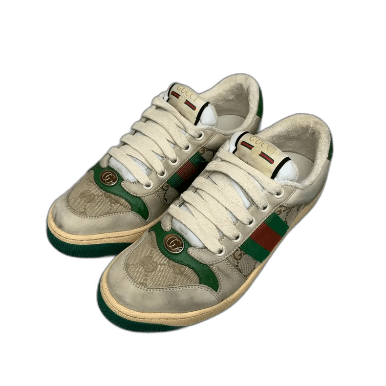 Gucci Gucci Classic Dirty Sneakers Size 37.5 Size US 7 / IT 37 - 1 Thumbnail