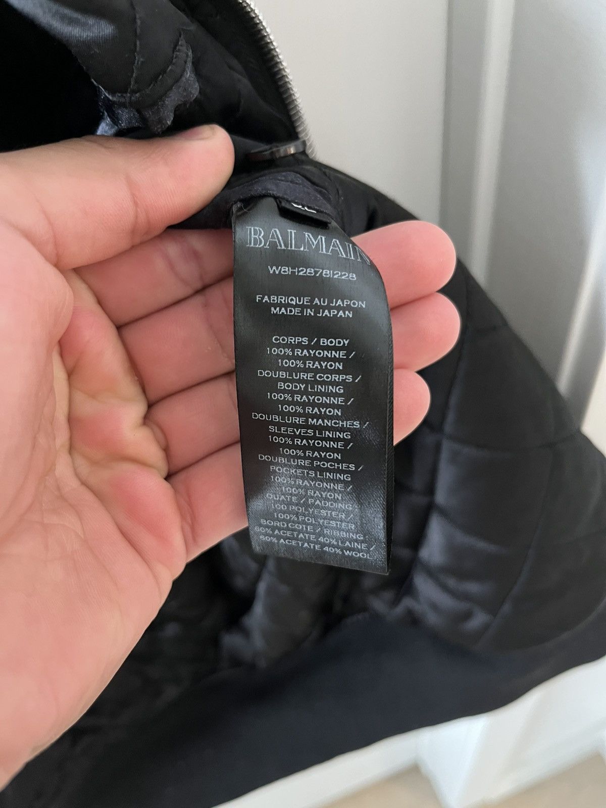 Balmain Distressed space Balmain jacket Size US L / EU 52-54 / 3 - 6 Thumbnail