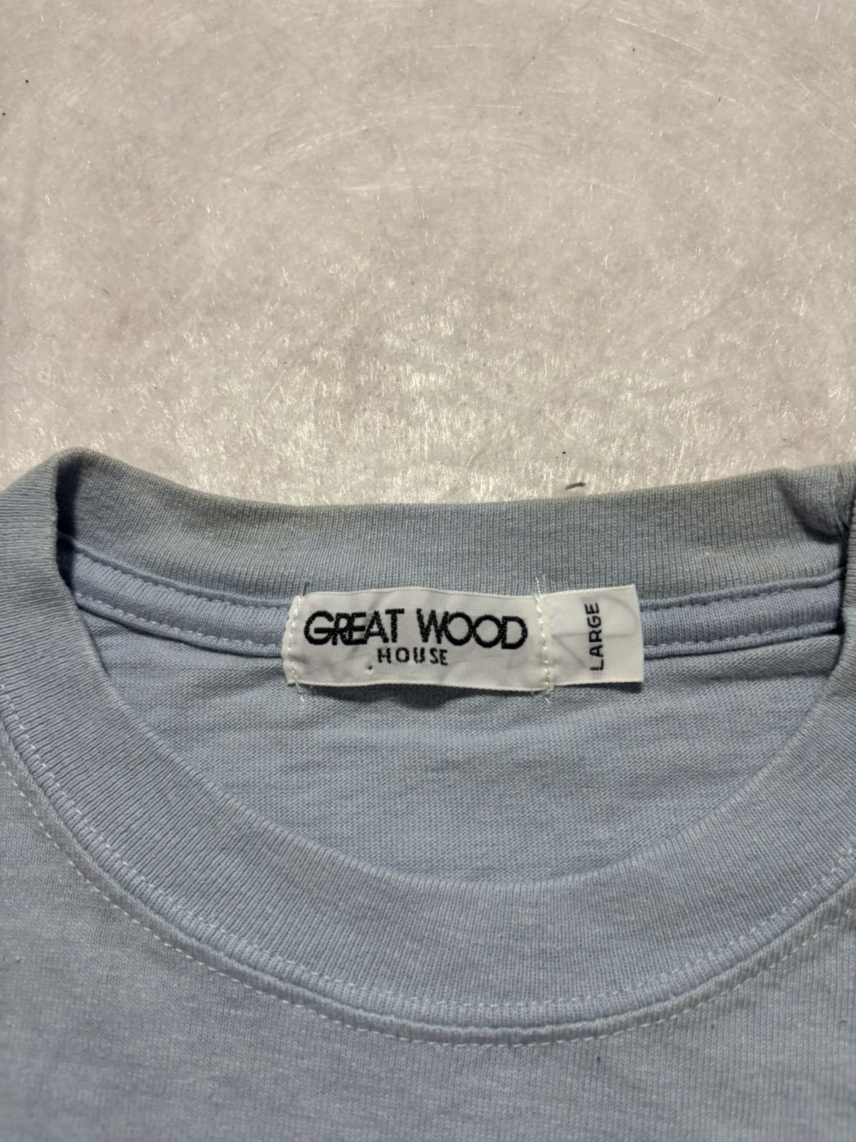 Vintage Great Wood Tshirt Size US L / EU 52-54 / 3 - 3 Thumbnail