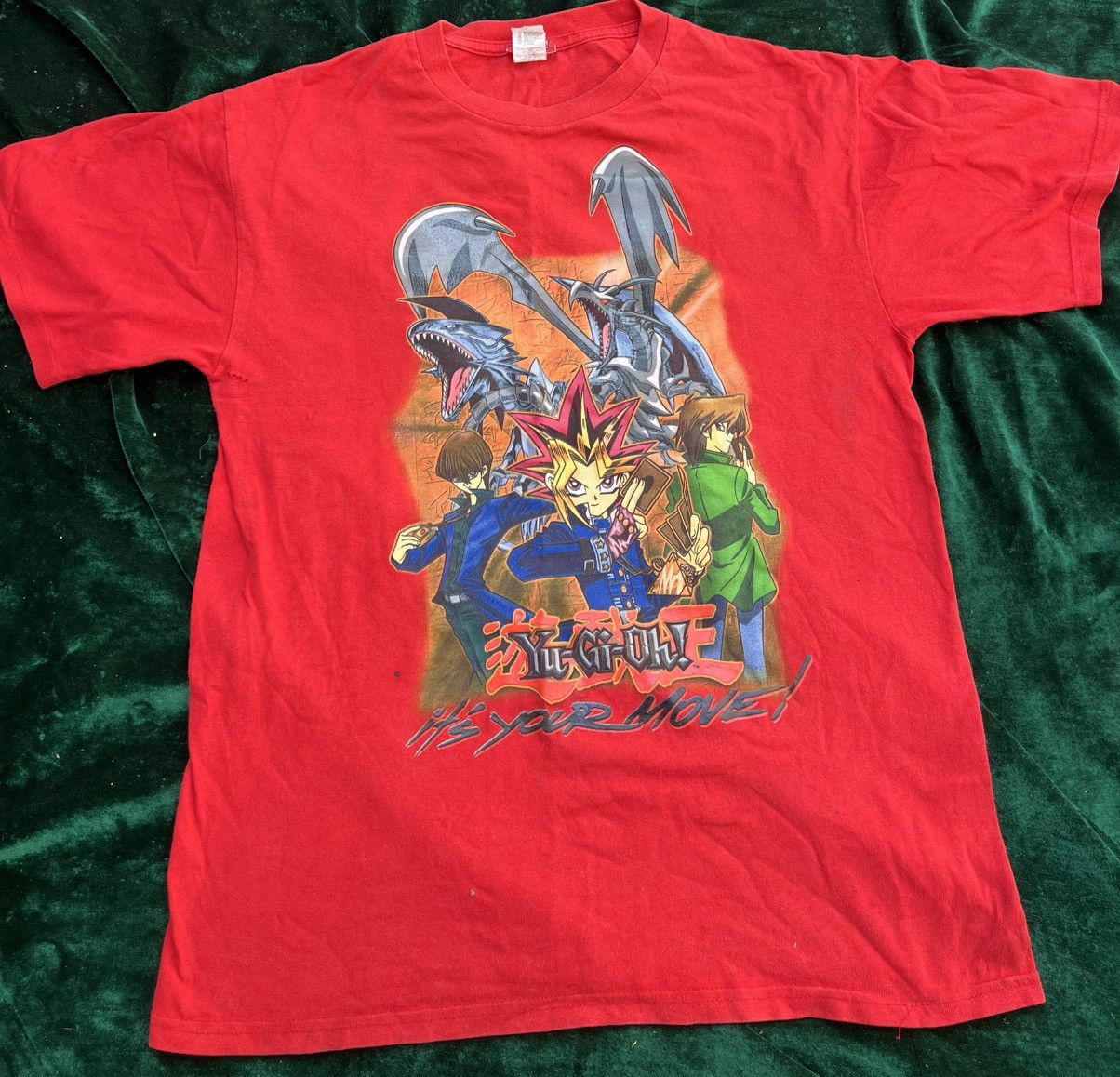 Vintage Yu hi oh! Vtg tshirt OG Size US M / EU 48-50 / 2 - 1 Thumbnail