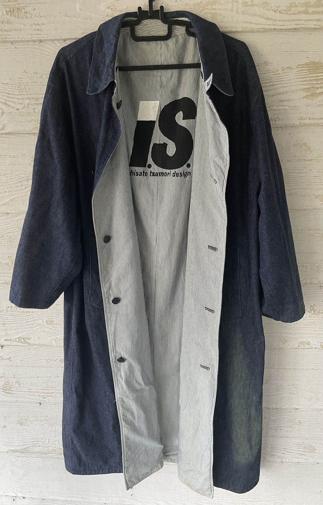 Issey Miyake 🔥RARE🔥ISSEY MIYAKE REVERSEBLE LONG JACKET JAPAN Size US L / EU 52-54 / 3 - 10 Thumbnail