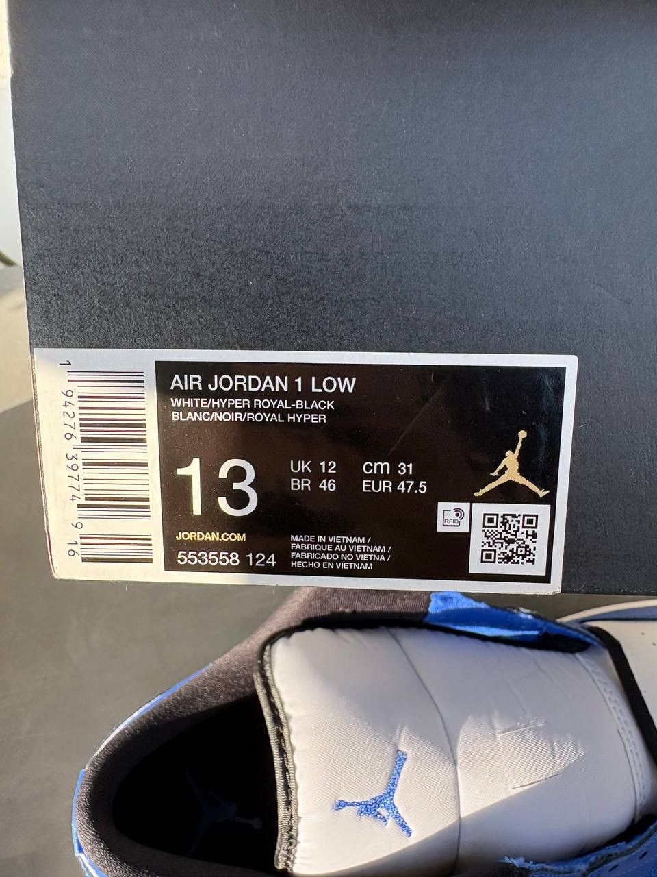 Nike Air Jordan 1 low Size US 13 / EU 46 - 6 Thumbnail