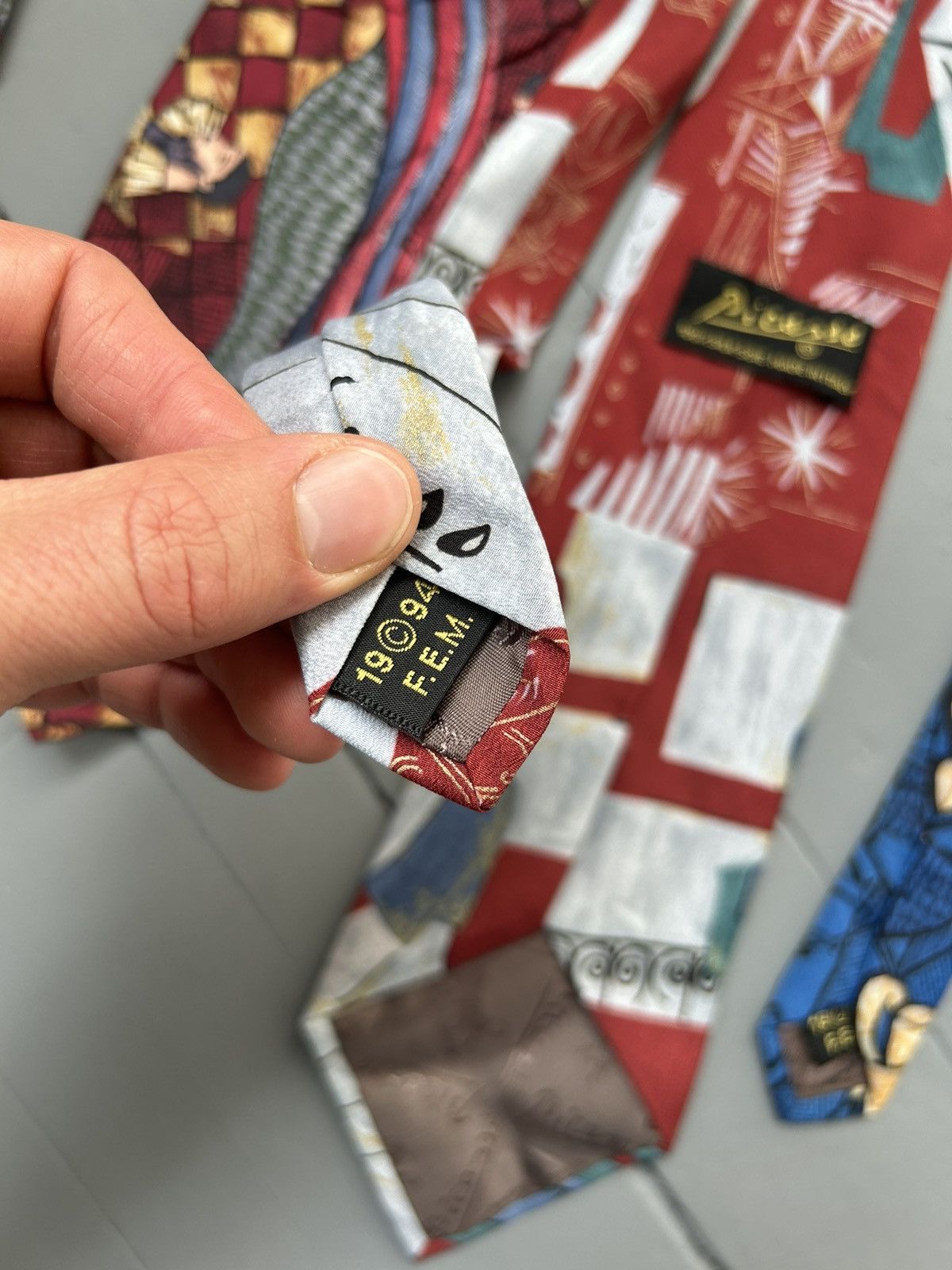 Other Picasso silk tie 3 pieces Size ONE SIZE - 6 Thumbnail