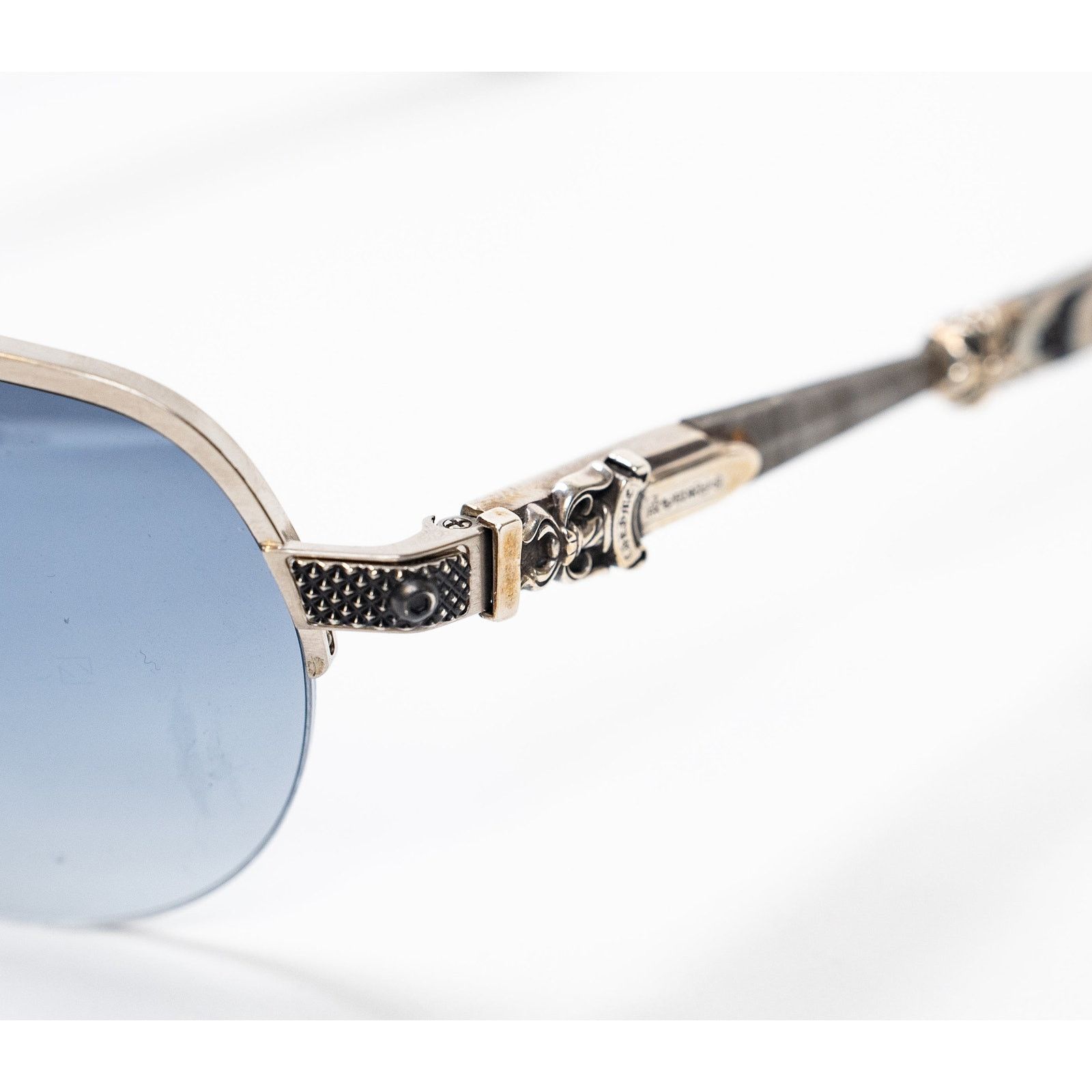 Chrome Hearts Blade Hummer I Silver Sunglasses Size ONE SIZE - 7 Thumbnail