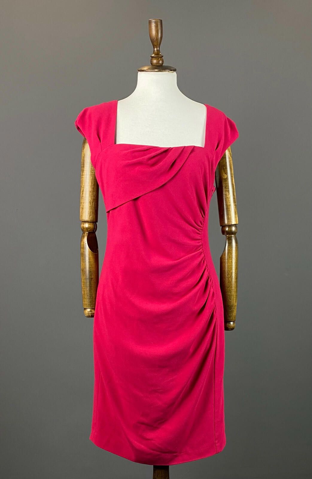 Designer Ladies L. K.Bennet Red Sleeveless A-Line Dress Size 10 Size L / US 10 / IT 46 - 1 Thumbnail