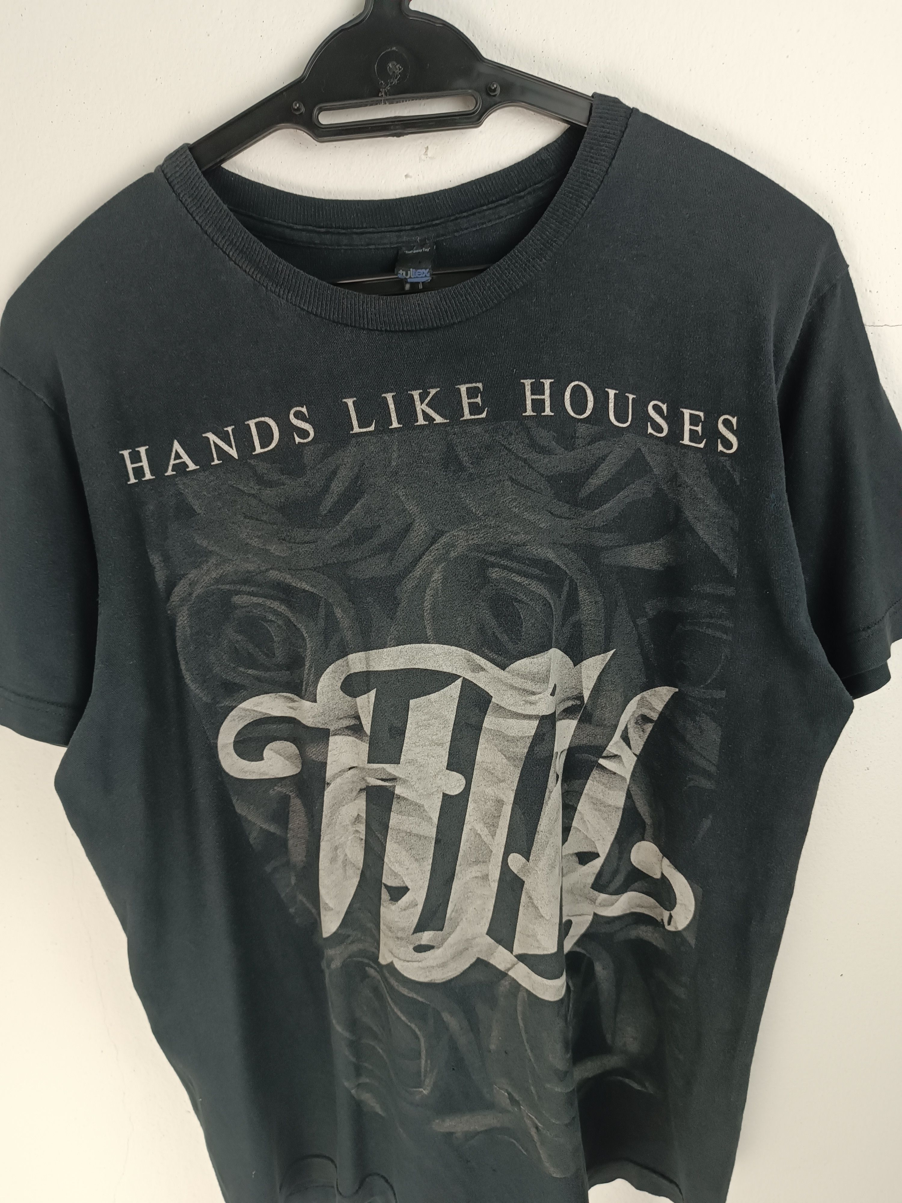 Band Tees VINTAGE HANDS LIKE HOUSES FADED TEE - skylit chiodos emarosa Size US M / EU 48-50 / 2 - 9 Thumbnail