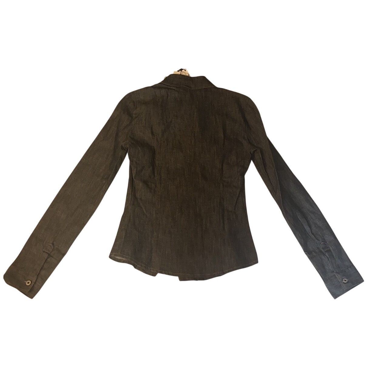 Dolce & Gabbana Vintage Y2K Dolce & Gabbana Black Dark Wash Denim Size S / US 4 / IT 40 - 2 Thumbnail