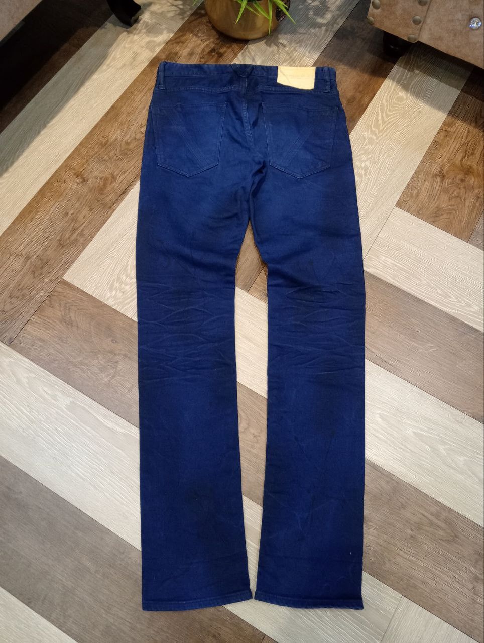 Vanquish VANQUISH JAPAN BLUE PAINTER STRETCH JEANS - SIZE 28 Size US 28 / EU 44 - 9 Thumbnail