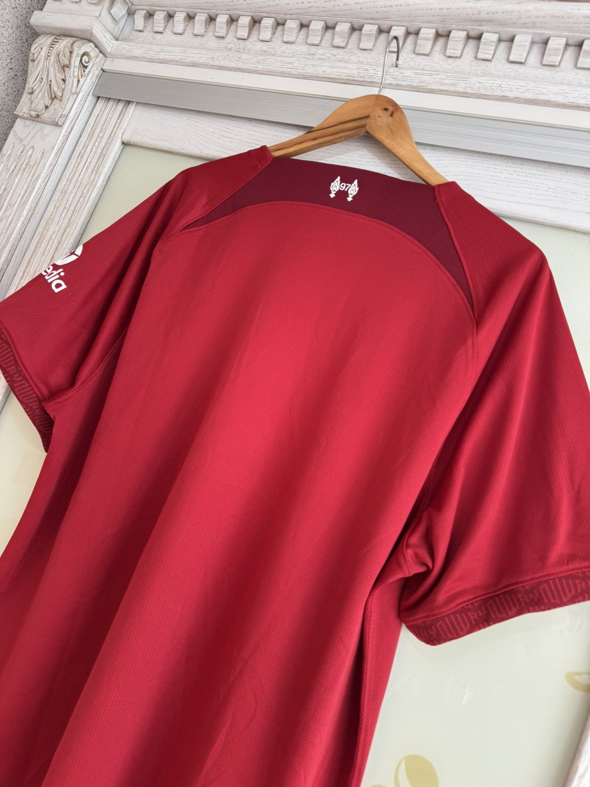 Nike Liverpool 2022-2023 Home Soccer Jersey Football Kit Shirt Size US XXL / EU 58 / 5 - 8 Thumbnail