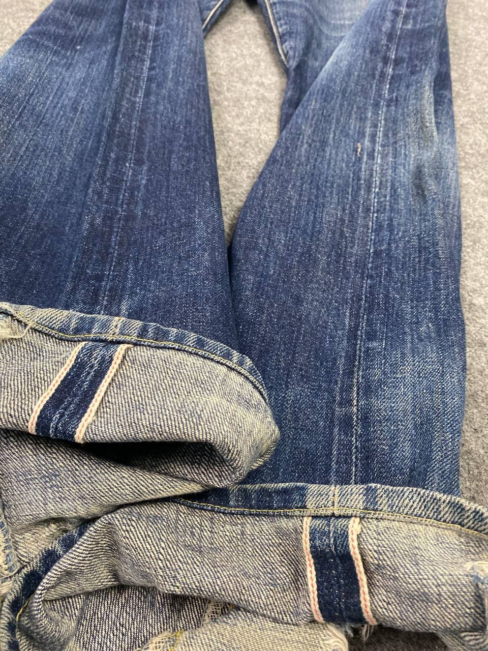 Levi's vintage levis 503-b big E selvedge distressed denim Size US 35 - 16 Thumbnail