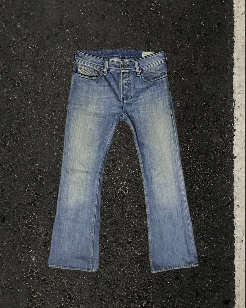 If Six Was Nine × Japanese Brand × Le Grande Bleu (L.G.B.) Vintage Diesel Flare fading denim Size US 28 / EU 44 - 1 Thumbnail