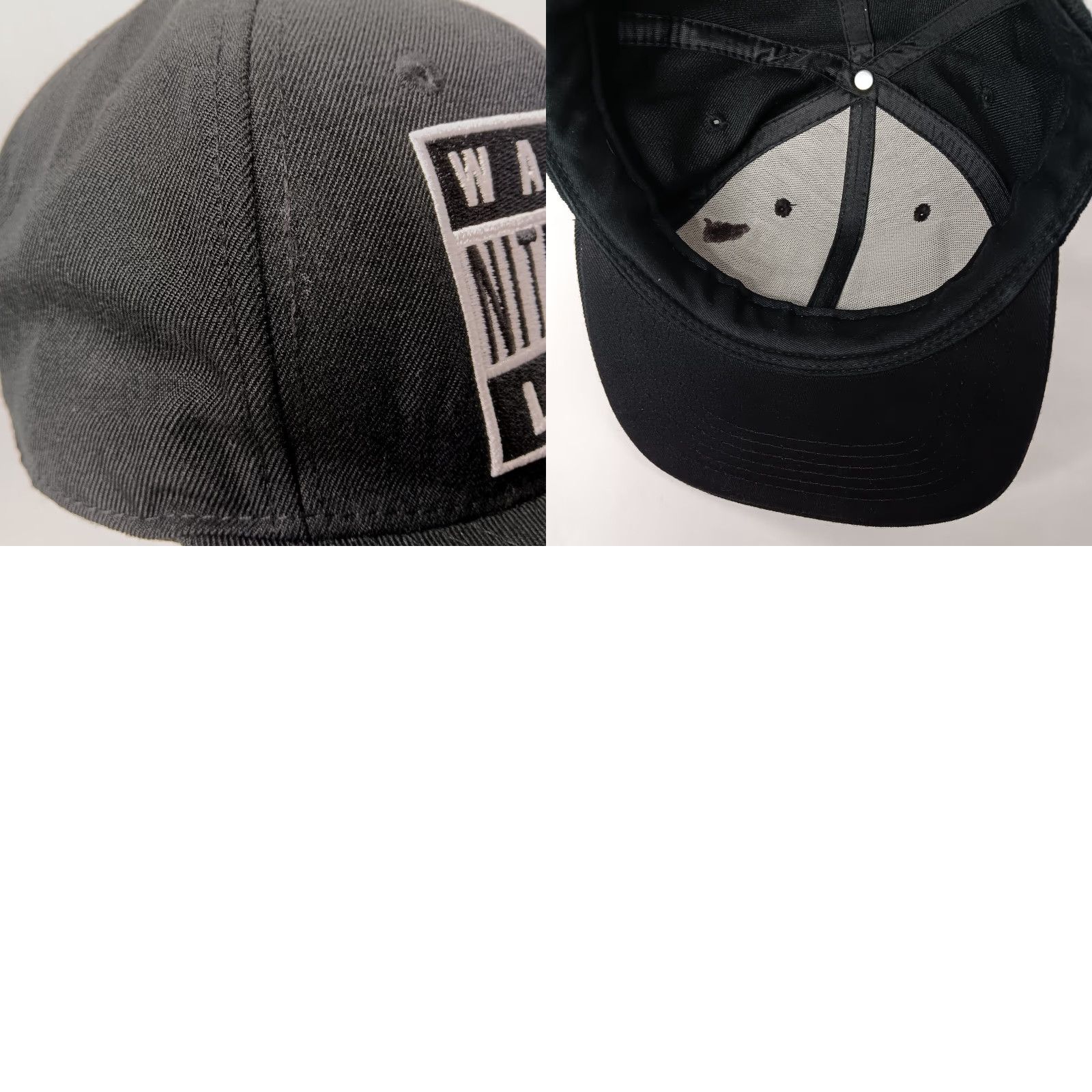Olive VINTAGE WARNING Nitro Circus Live Cap Hat BMX Skate NOC Embroidered Snap Back Black Men One Size Adjustable Canvas Cotton Blend Shadow Size ONE SIZE - 8 Thumbnail