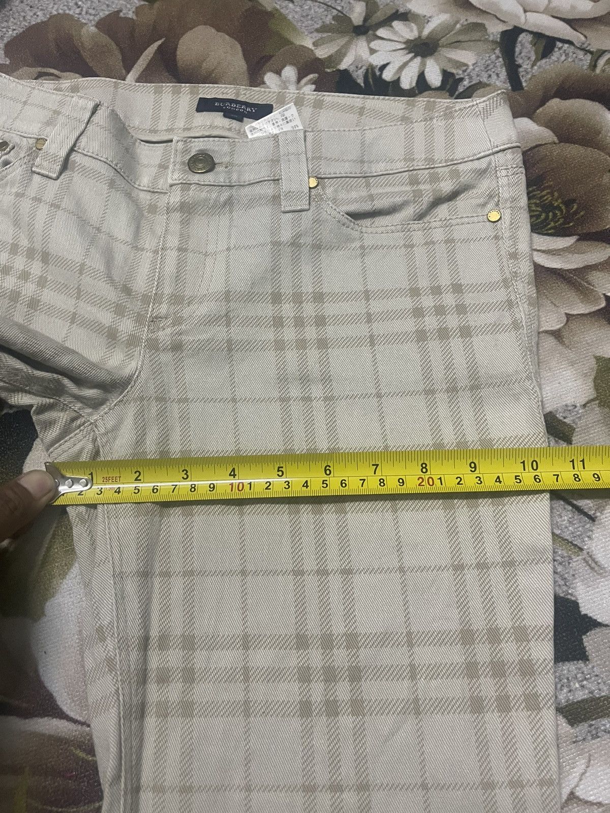 Burberry Burberry London Pant Flare Size 31" - 13 Thumbnail
