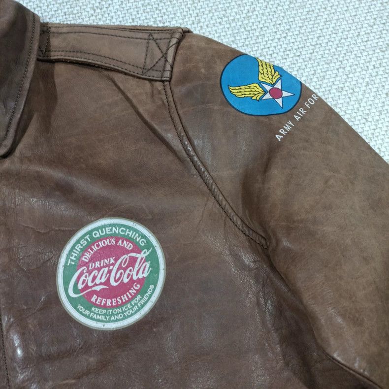 TOYS McCOY TOYS McCoy Limited edition anti-war Coca-Cola Air Force A2 Size US M / EU 48-50 / 2 - 5 Thumbnail