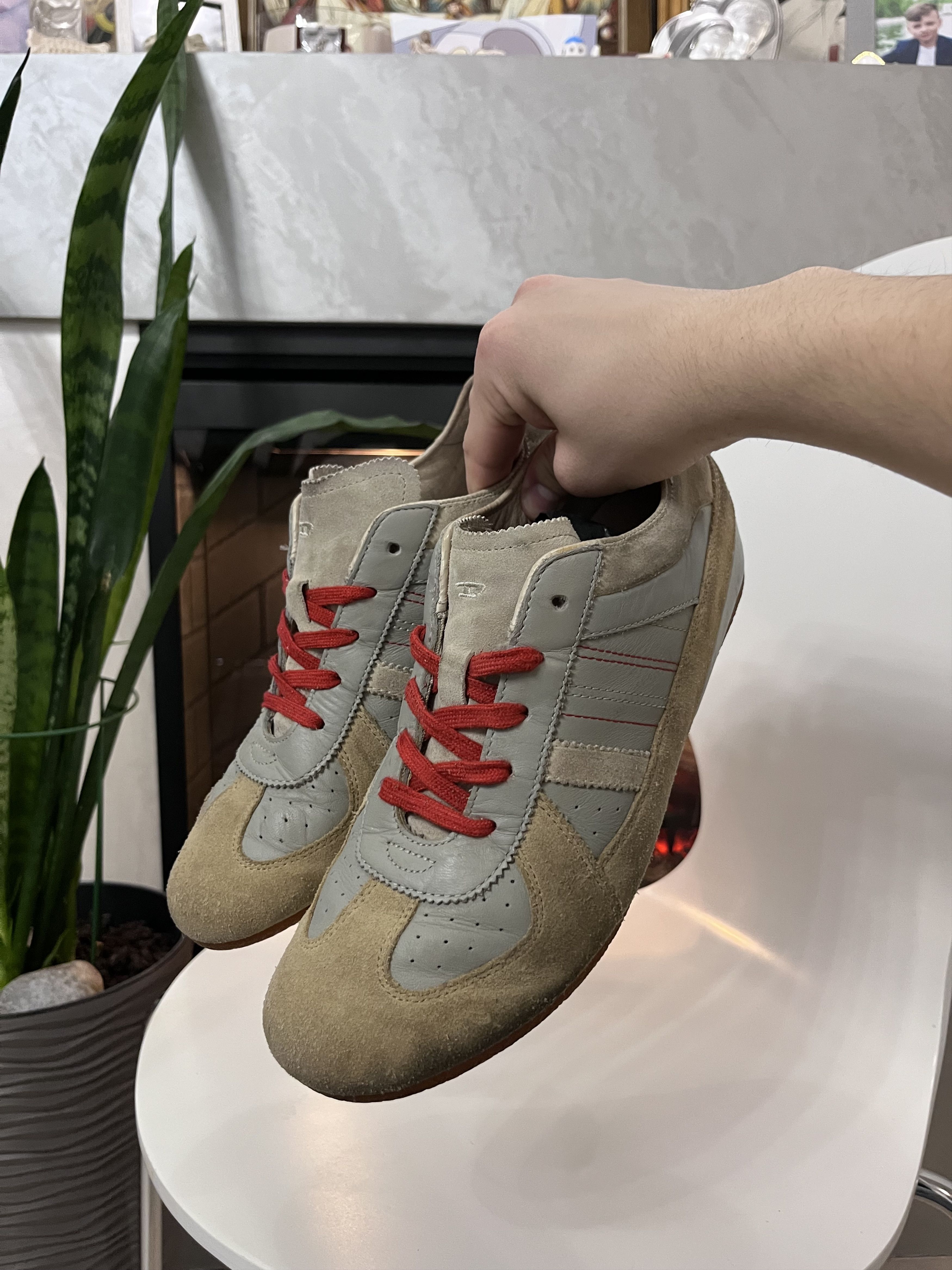 Diesel 🔥90'S DIESEL MILITARY ARCHIVE Y2K SNEAKERS MARGIELA VIBE Size US 7 / EU 40 - 4 Thumbnail