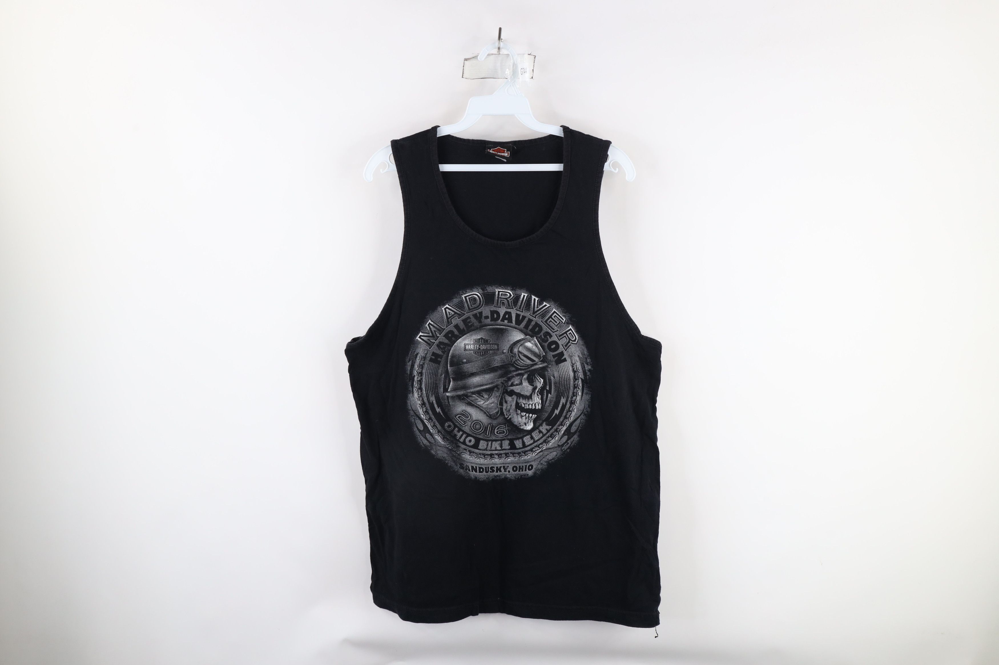 Bikes Harley Tank Tops Mens Vintage Y2K Harley Davidson Bike Week