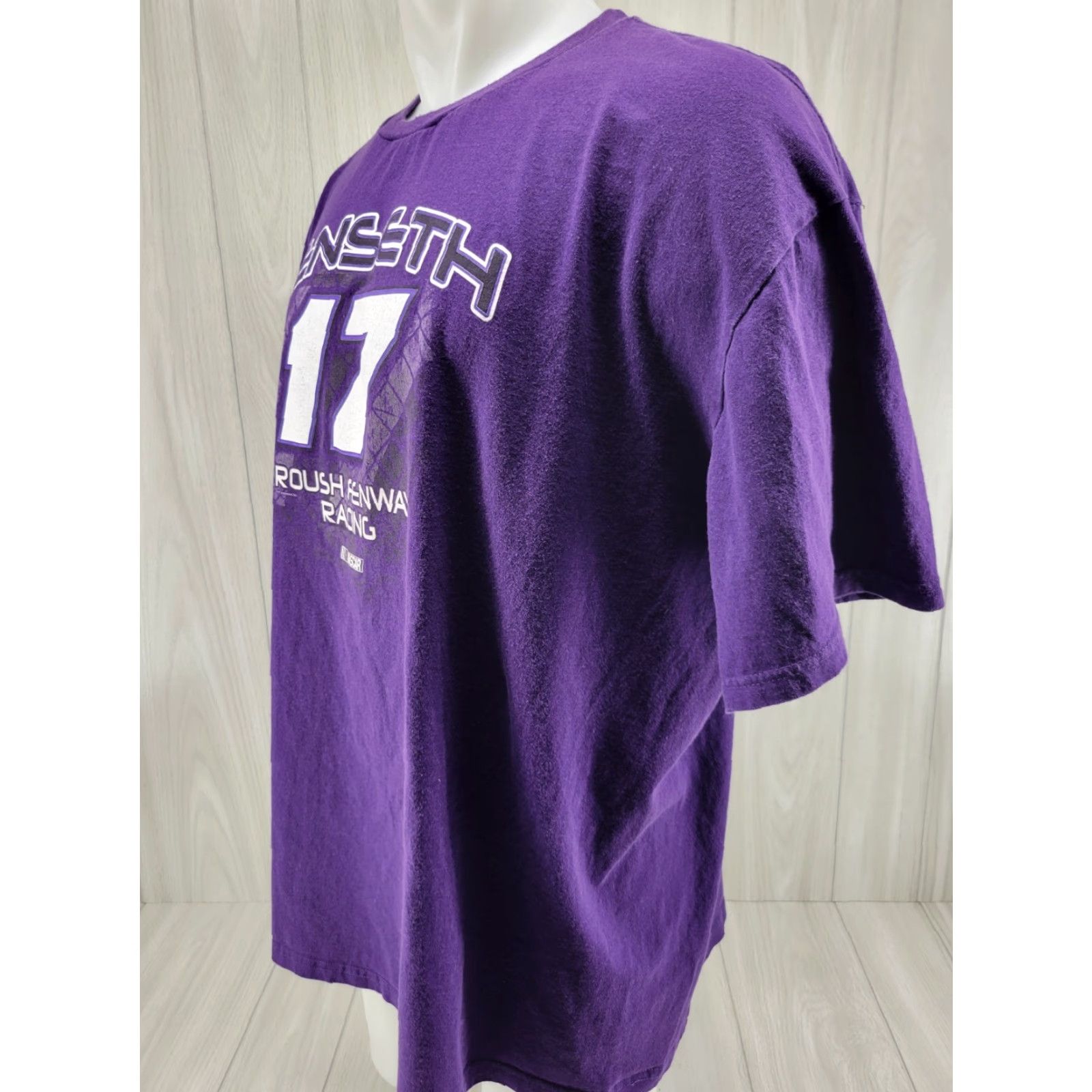 NASCAR NASCAR Matt Kenseth T Shirt Mens 2XL Purple Roush Fenway Racing Size US XXL / EU 58 / 5 - 3 Thumbnail