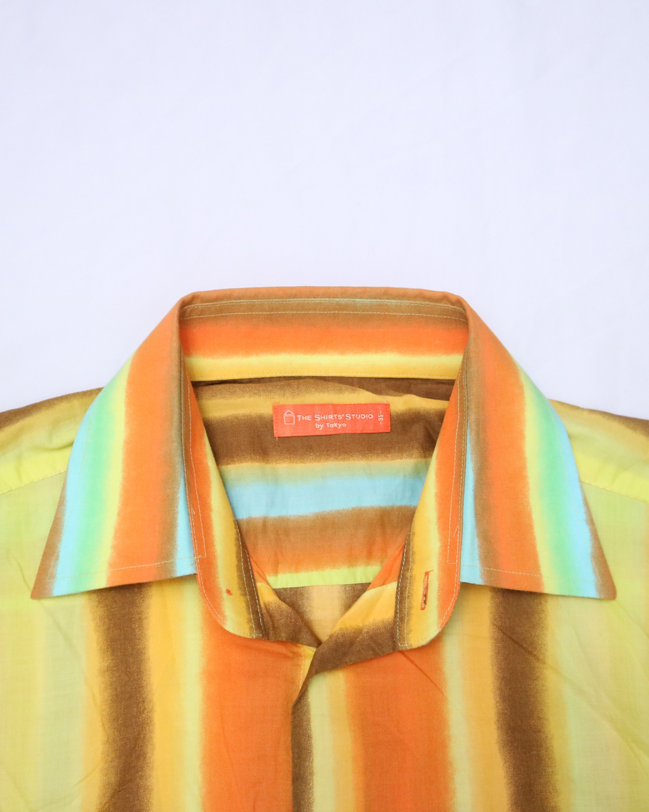 Japanese Brand × Vintage THE SHIRTS STUDIO shirt Size US M / EU 48-50 / 2 - 7 Thumbnail