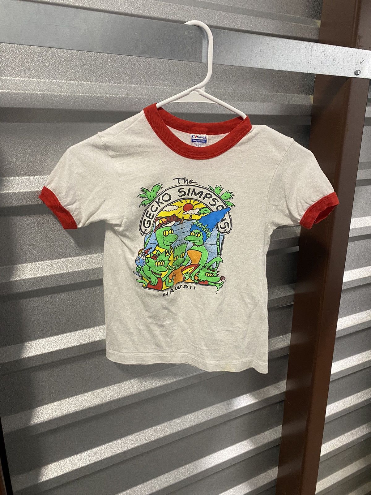 Vintage 1980’s Gecko Simpsons Baby Tee | Grailed