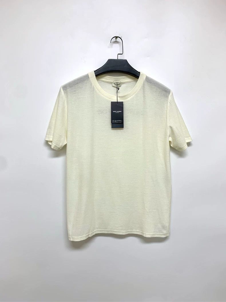 Saint Laurent Paris saint Laurent parisSolid short-sleeved T-shirt 2503-Nextar Size US L / EU 52-54 / 3 - 1 Thumbnail