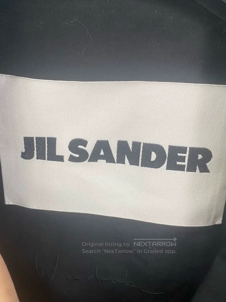 Jil Sander Jil Sander size 50 Black Lapel Long Sleeve Trench Coat Size L / US 10 / IT 46 - 4 Thumbnail