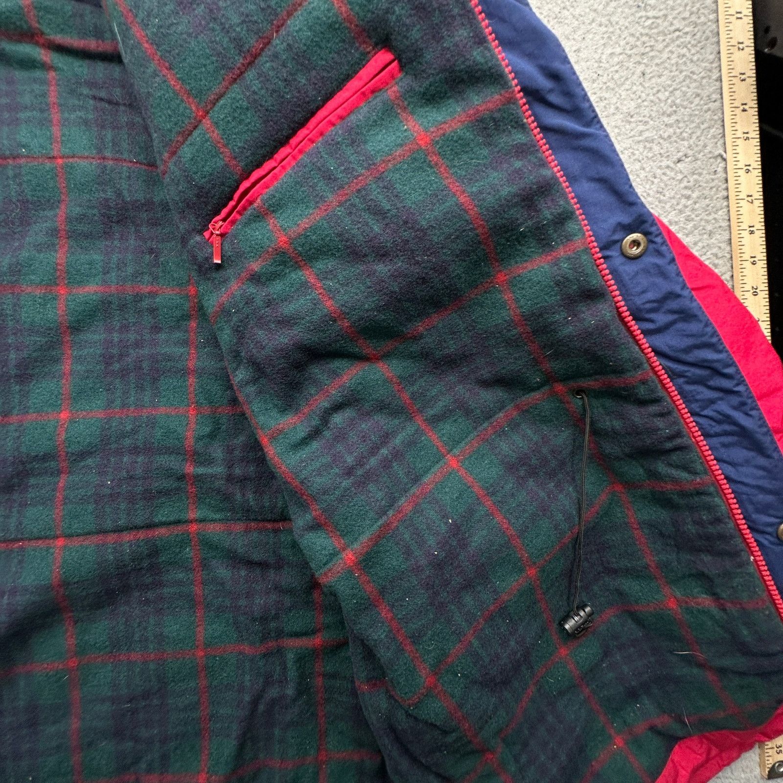 L.L. Bean Vintage LL Bean Flannel Plaid Lined Parka Jacket Mens 2XL Size US XXL / EU 58 / 5 - 8 Thumbnail