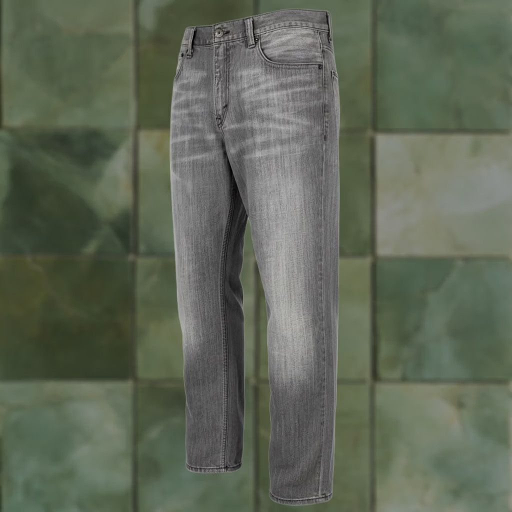 Levi's Levi's 511 Jeans Mens Slim Skinny Gray Light Wash 34x32 Zip Fly Mid Rise Denim Logo 5-Pocket USA Deadstock? Size US 34 / EU 50 - 1 Thumbnail