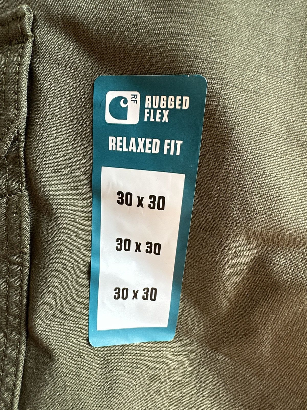 Carhartt Carhartt Green Cargo Work Pants Size US 30 / EU 46 - 7 Thumbnail