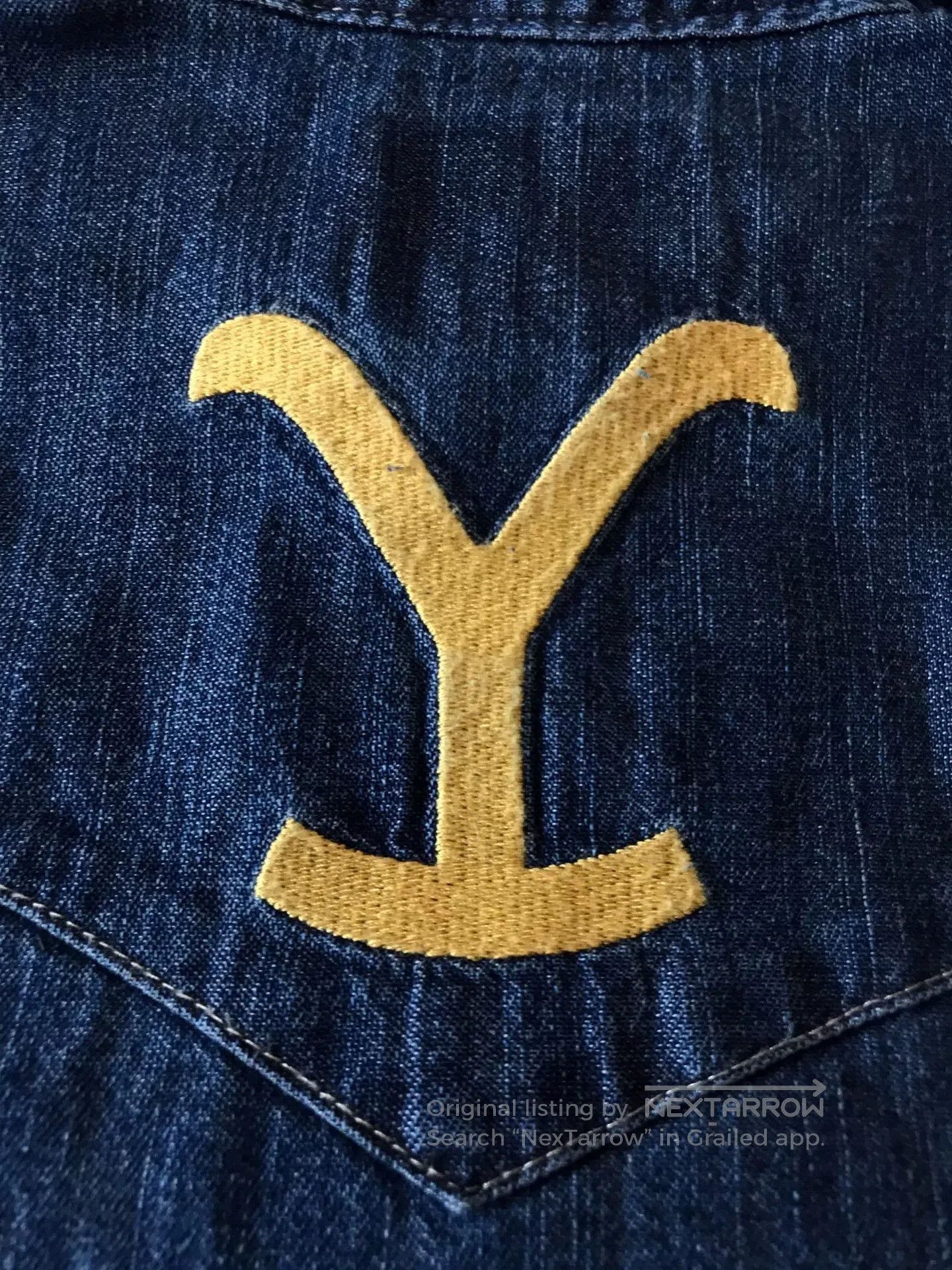 Wrangler Wrangler x Yellowstone Dutton Ranch Denim Shirt. Size US L / EU 52-54 / 3 - 6 Thumbnail
