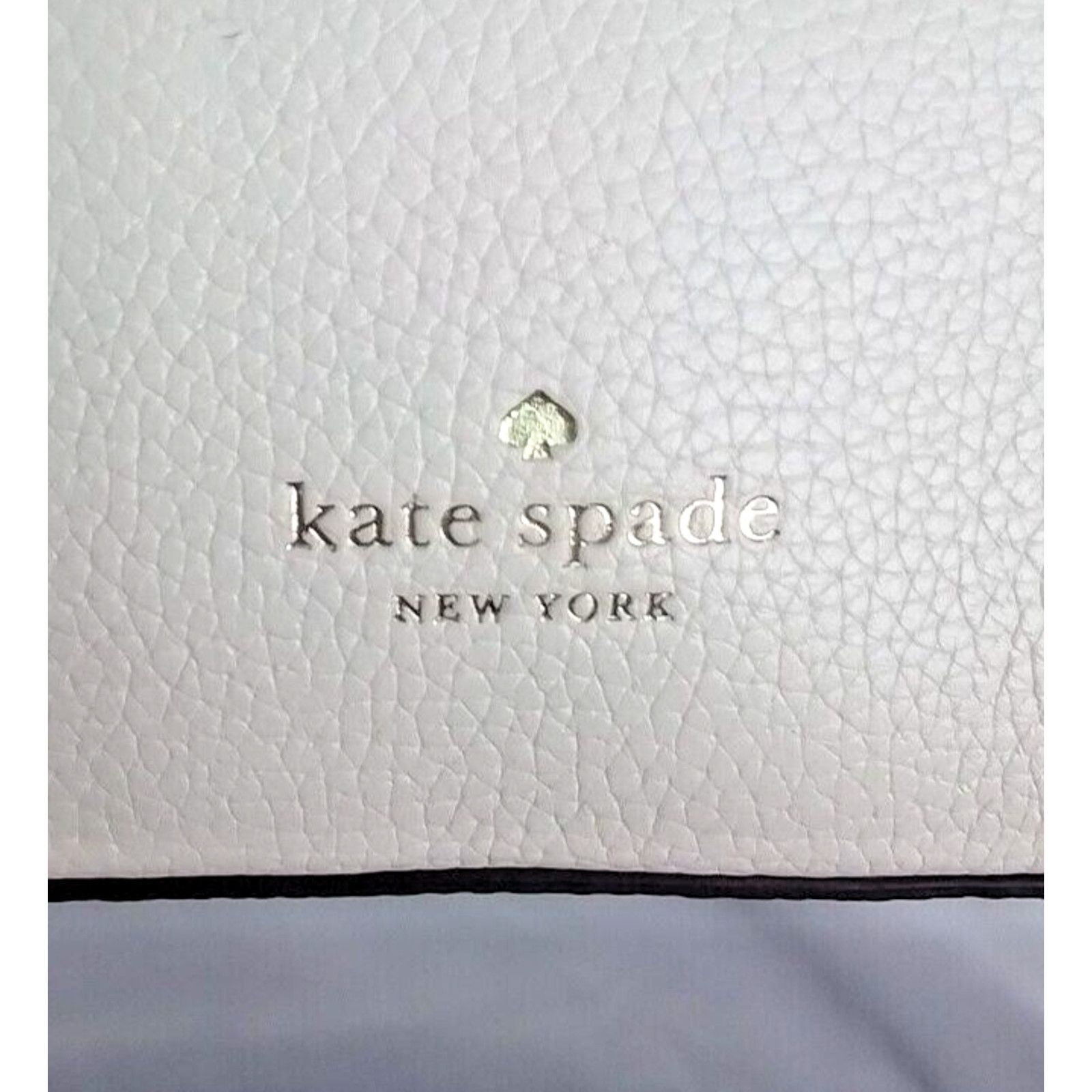 Kate Spade Kate Spade Leather Handbag Medium Top Zip Tote Parchment NWT Size ONE SIZE - 16 Thumbnail