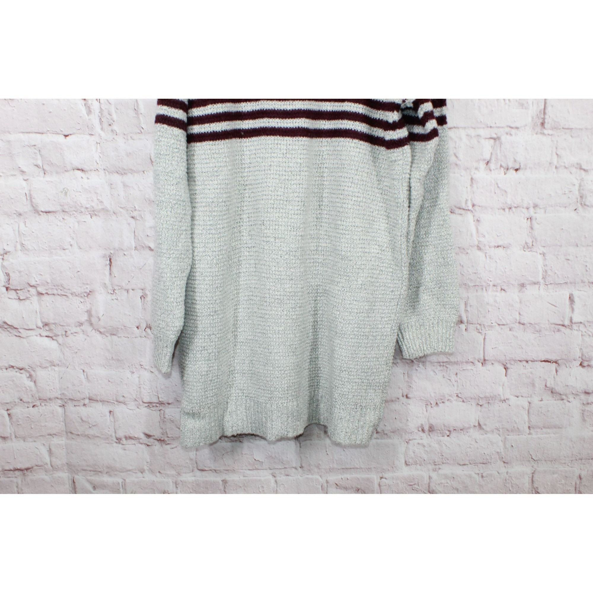 Volcom Volcom Women's Cold Daze Short Sweater Dress Striped Size M / US 6-8 / IT 42-44 - 5 Thumbnail