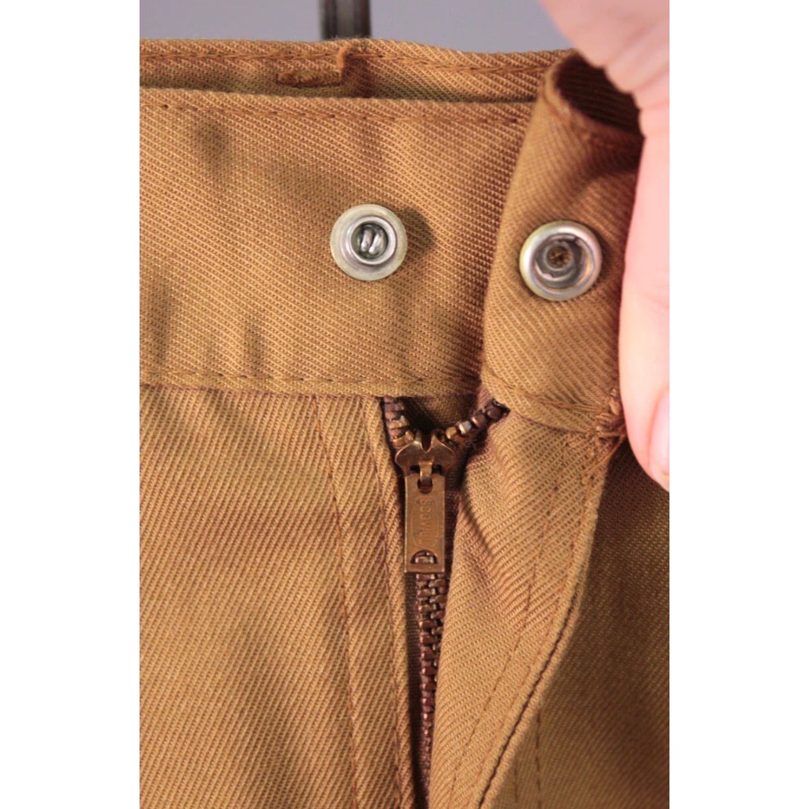 JCPenney VINTAGE JC Penney Ranchcraft Western Jeans 29x27 Khaki 1960s Mens Pants Size US 29 - 4 Thumbnail