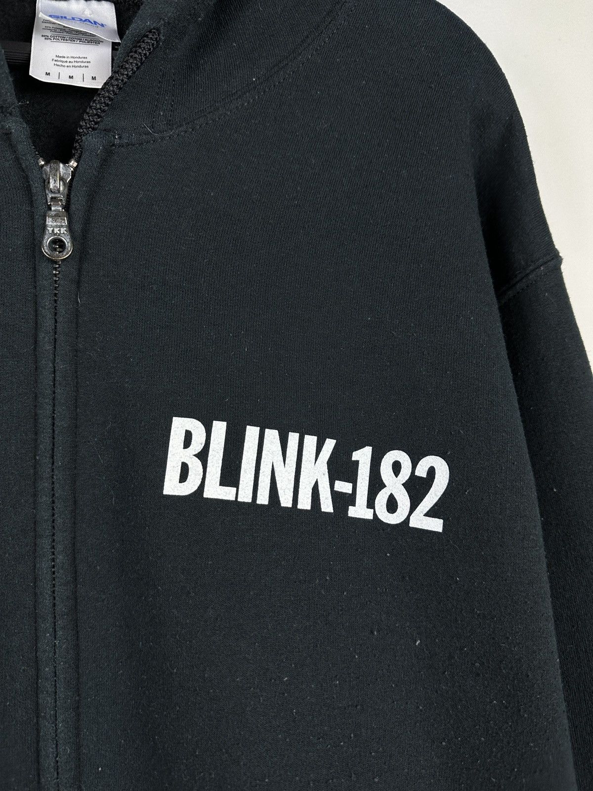 Band Tees × Vintage Vintage Y2K Blink-182 Rock Band Zip Hoodie Size US M / EU 48-50 / 2 - 14 Thumbnail
