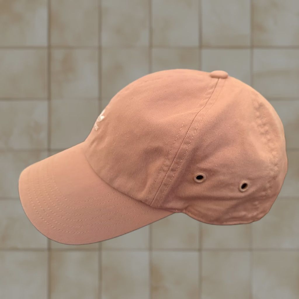 Adidas Adidas Hat Women Peach Adjustable Strapback Cap Golf Tennis Cotton Baseball Cap Sports Outdoor USA Theme Size ONE SIZE - 1 Thumbnail