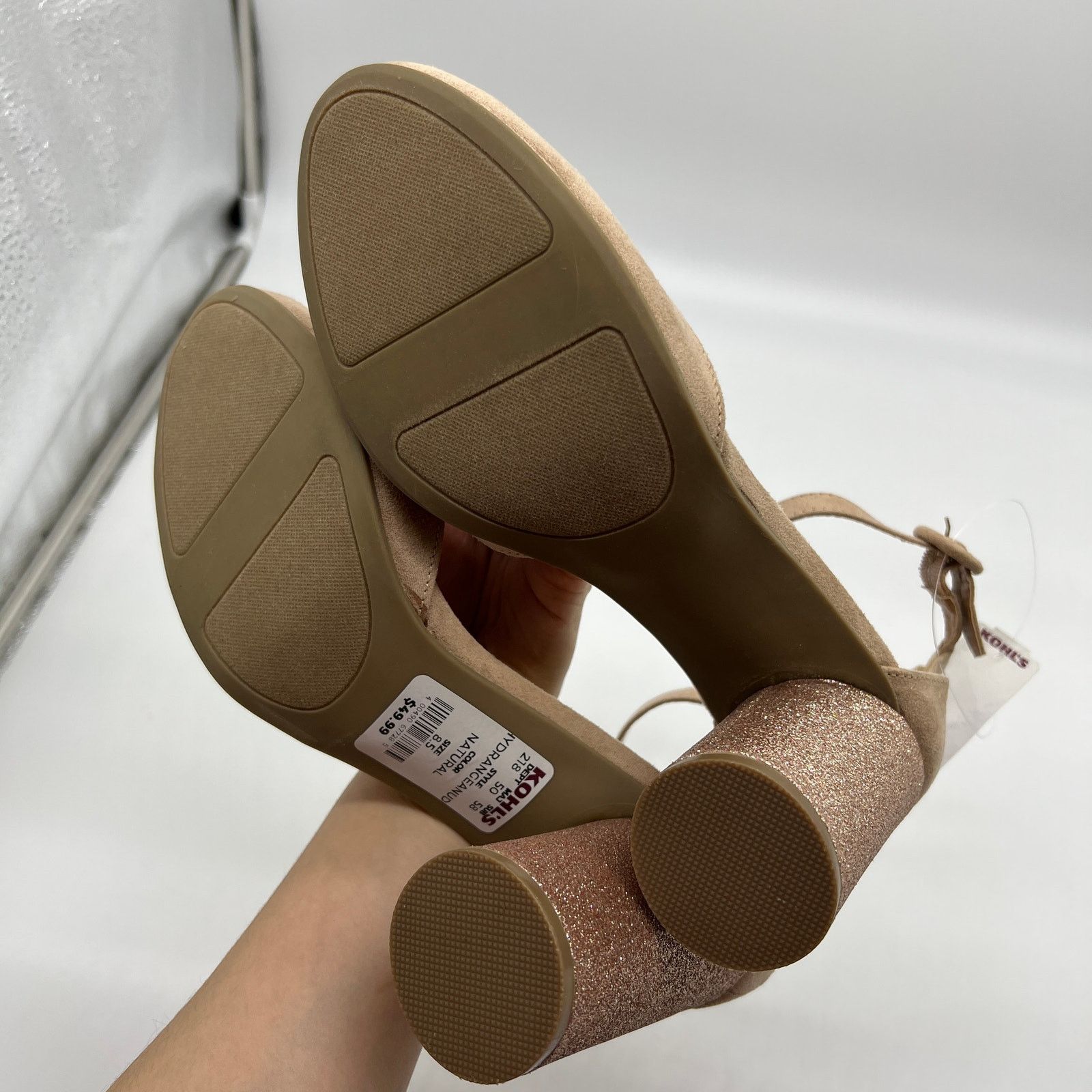 Other Lauren Conrad Women's High Heels Natural/Rose Gold Size 8.5 Size US 8.5 / IT 38.5 - 11 Thumbnail