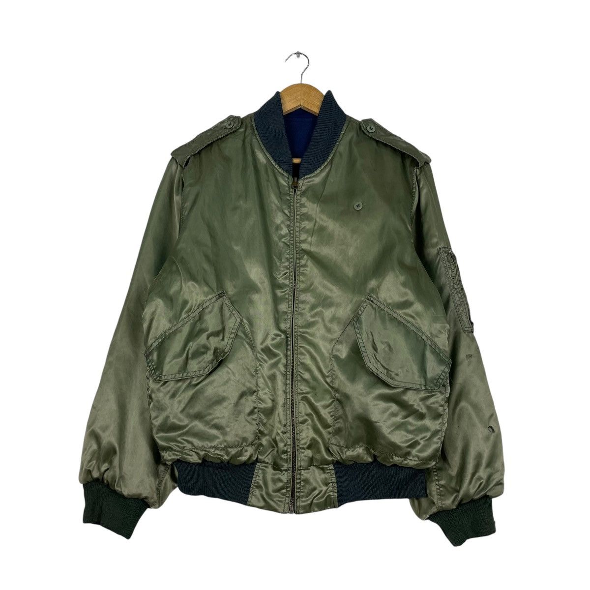 Japanese Brand 💥TOKYO JAPAN STREET BOMBER RIOT REVERSIBLE JACKET Size US L / EU 52-54 / 3 - 1 Thumbnail