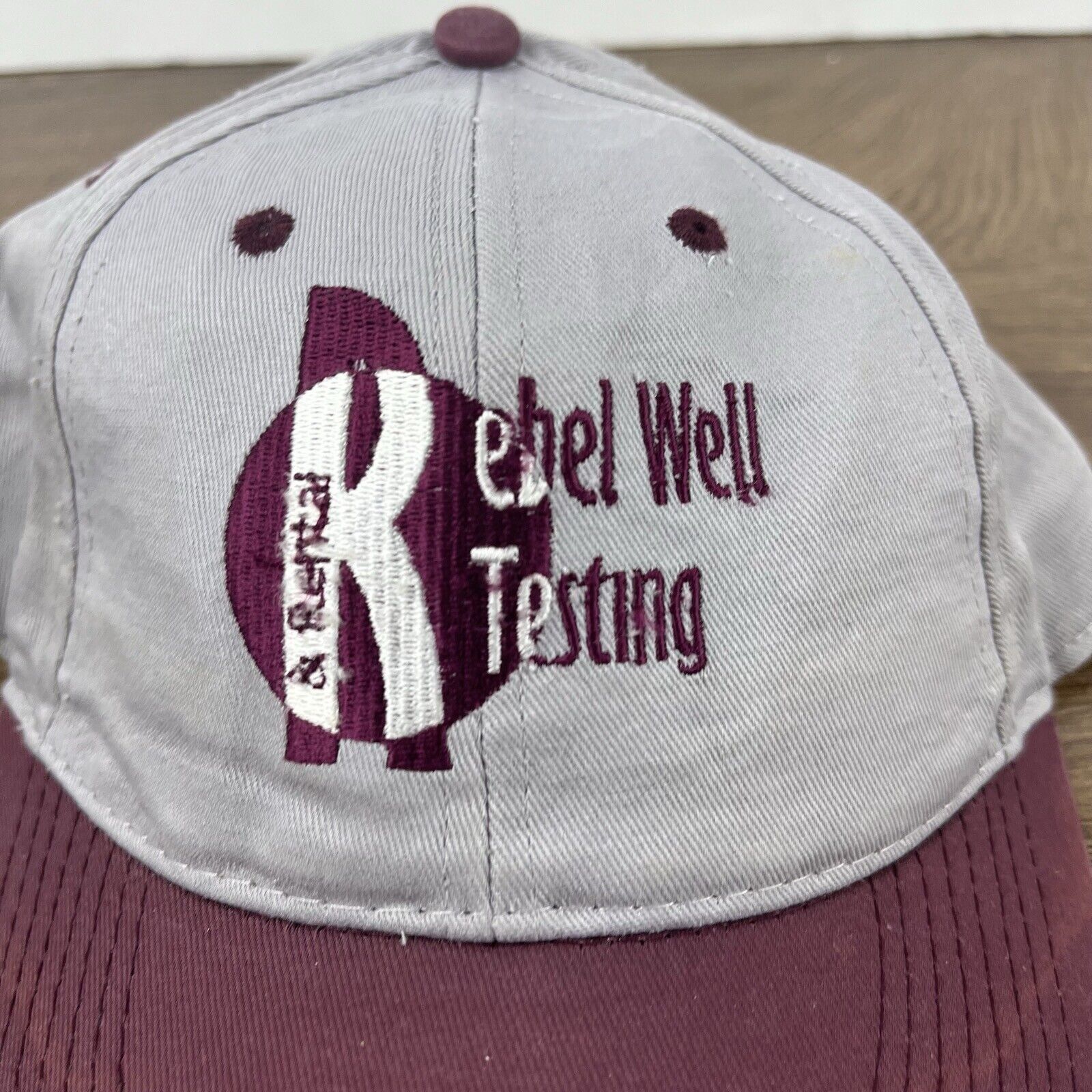 Other Rebel Well Testing Hat Snapback Hat Gray Adjustable Hat Adul Size ONE SIZE - 7 Thumbnail