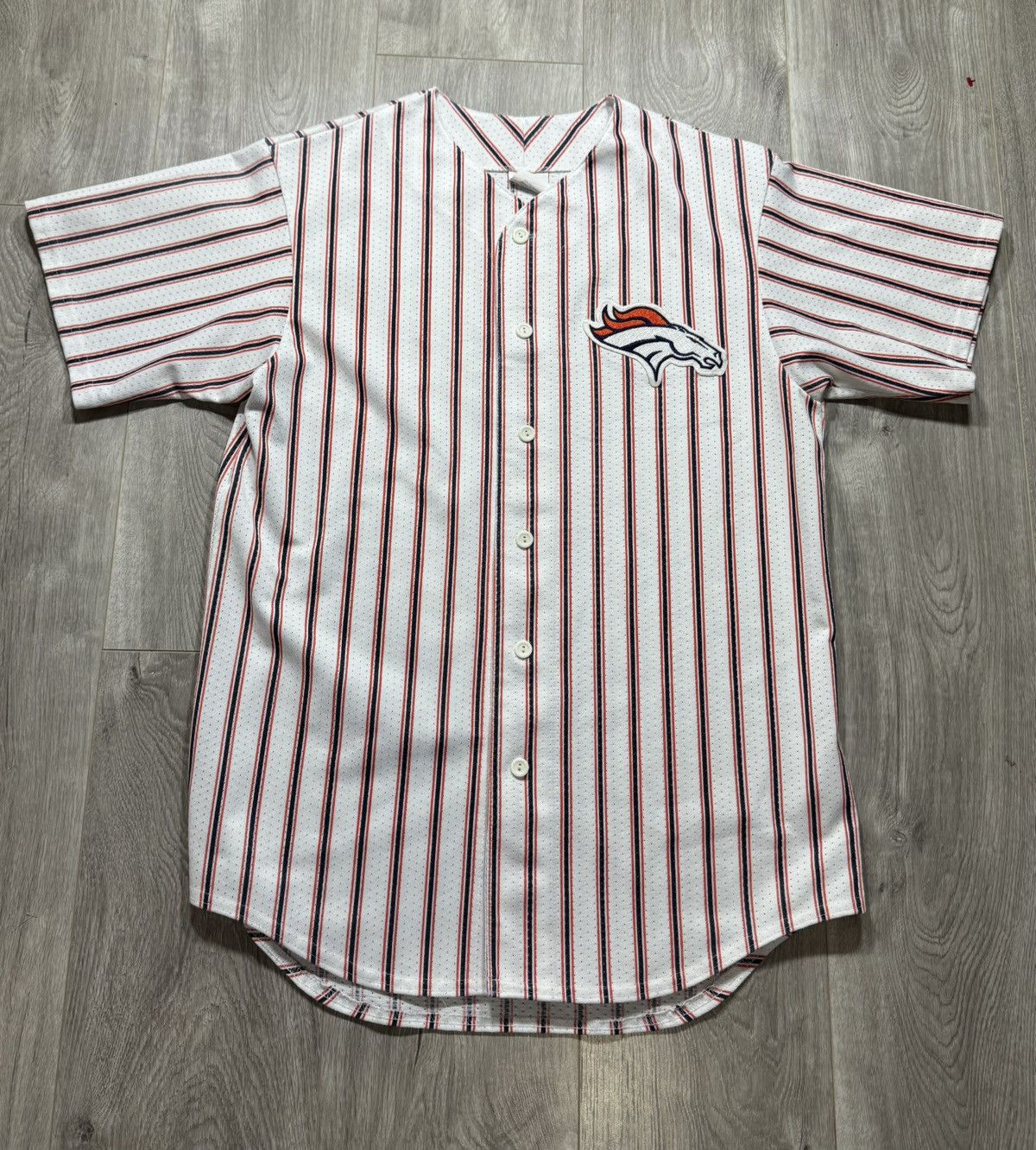 Vintage NFL Denver Broncos Majestic Baseball Jersey Football Jerseys