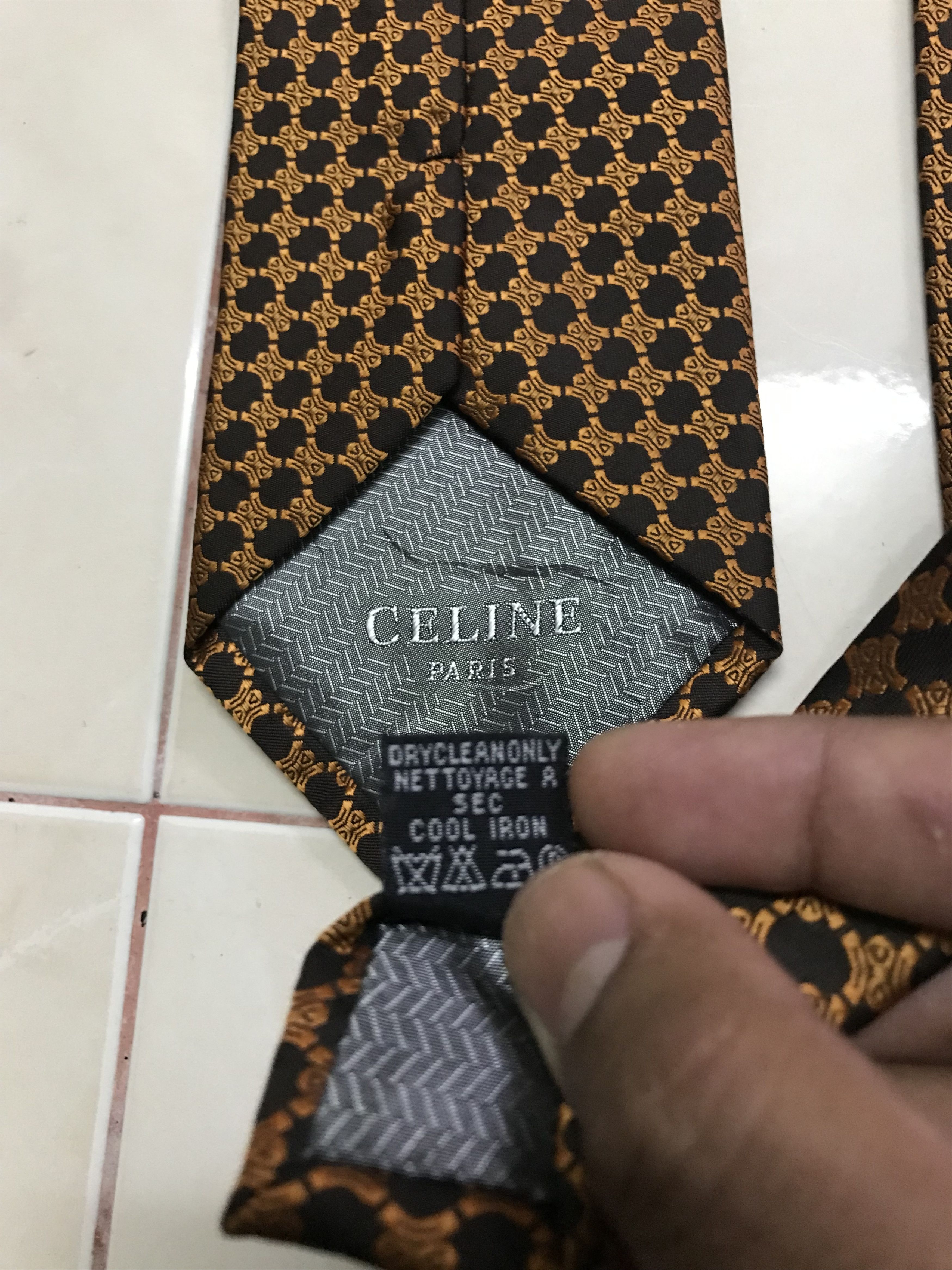 Celine HERMES & CELINE TIE VINTAGE Size ONE SIZE - 9 Thumbnail