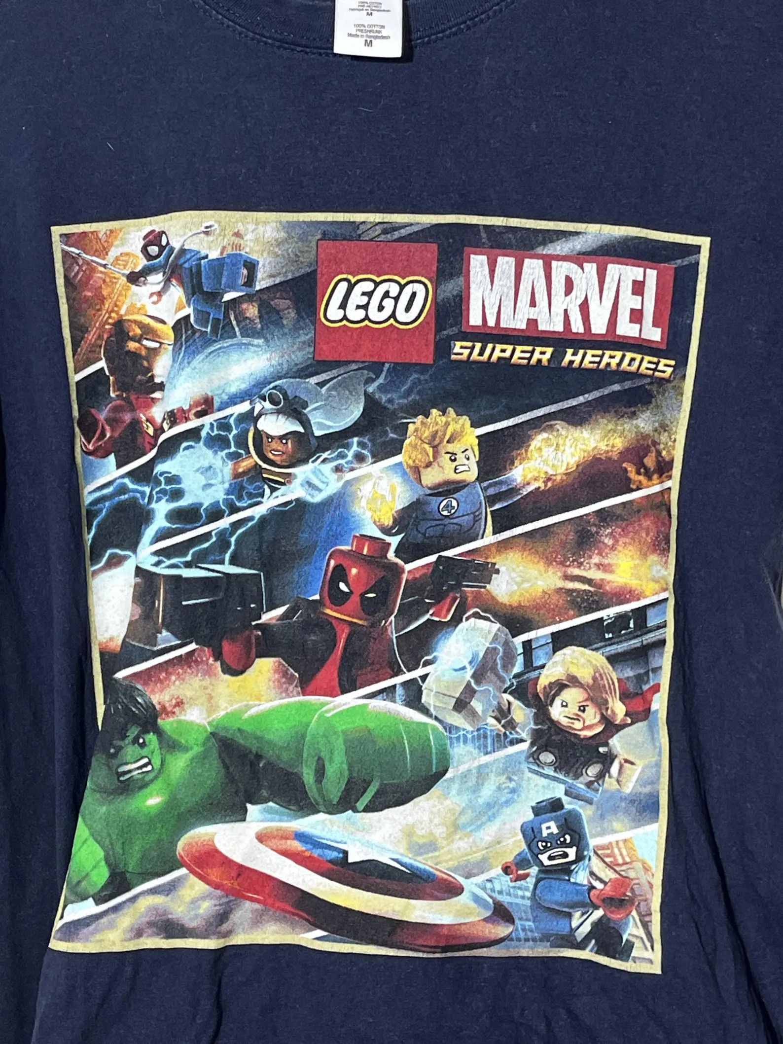 LEGO LEGO Marvel Superheroes T-Shirt Size US M / EU 48-50 / 2 - 8 Thumbnail