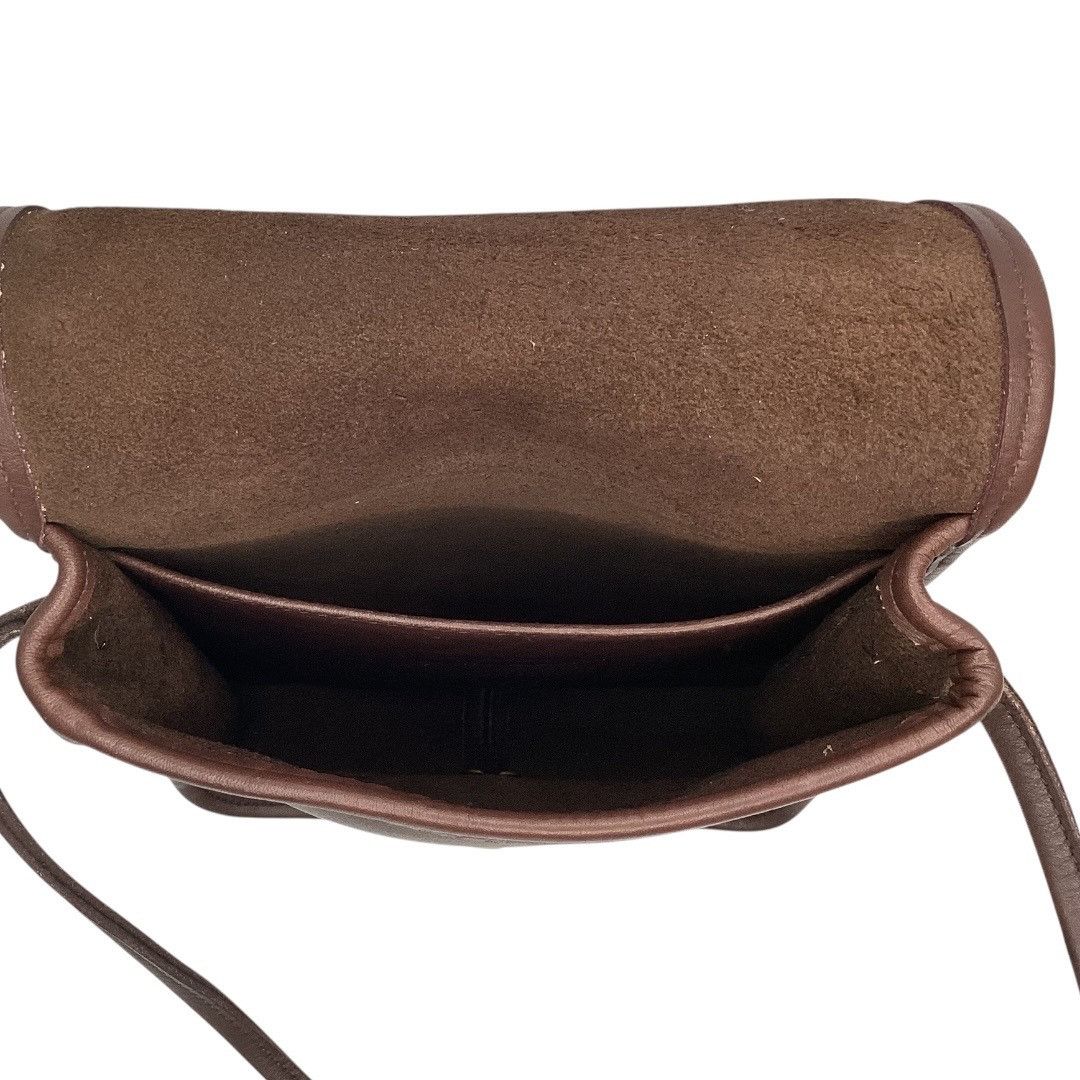 Coach Vintage Coach Compact Pouch Crossbody Bag Purse Turn Lock Mo Size ONE SIZE - 6 Thumbnail