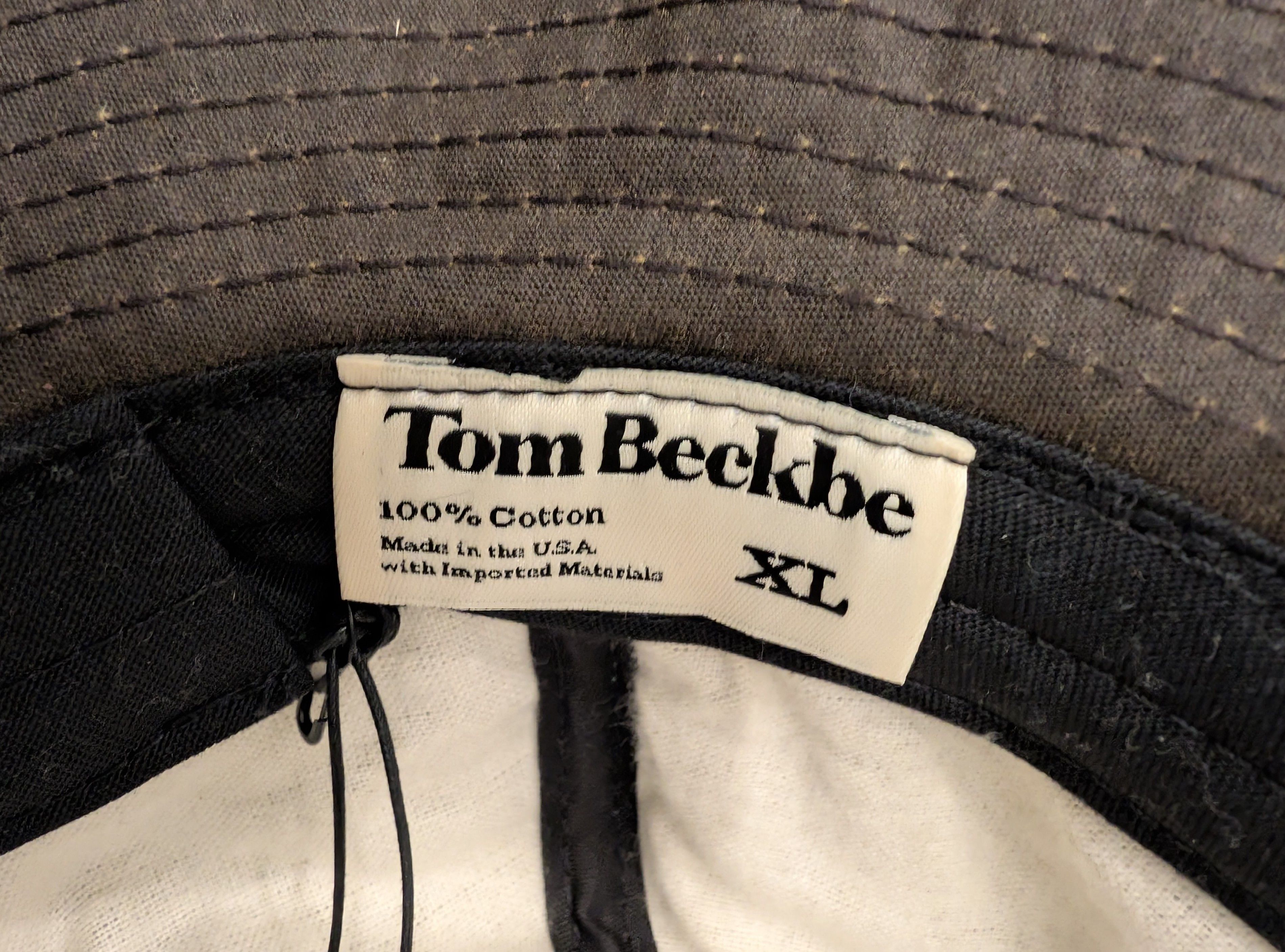 Tom Beckbe NWT Tom Beckbe Waxed Canvas Lined Boonie Hat Men's Size XL Size ONE SIZE - 3 Thumbnail