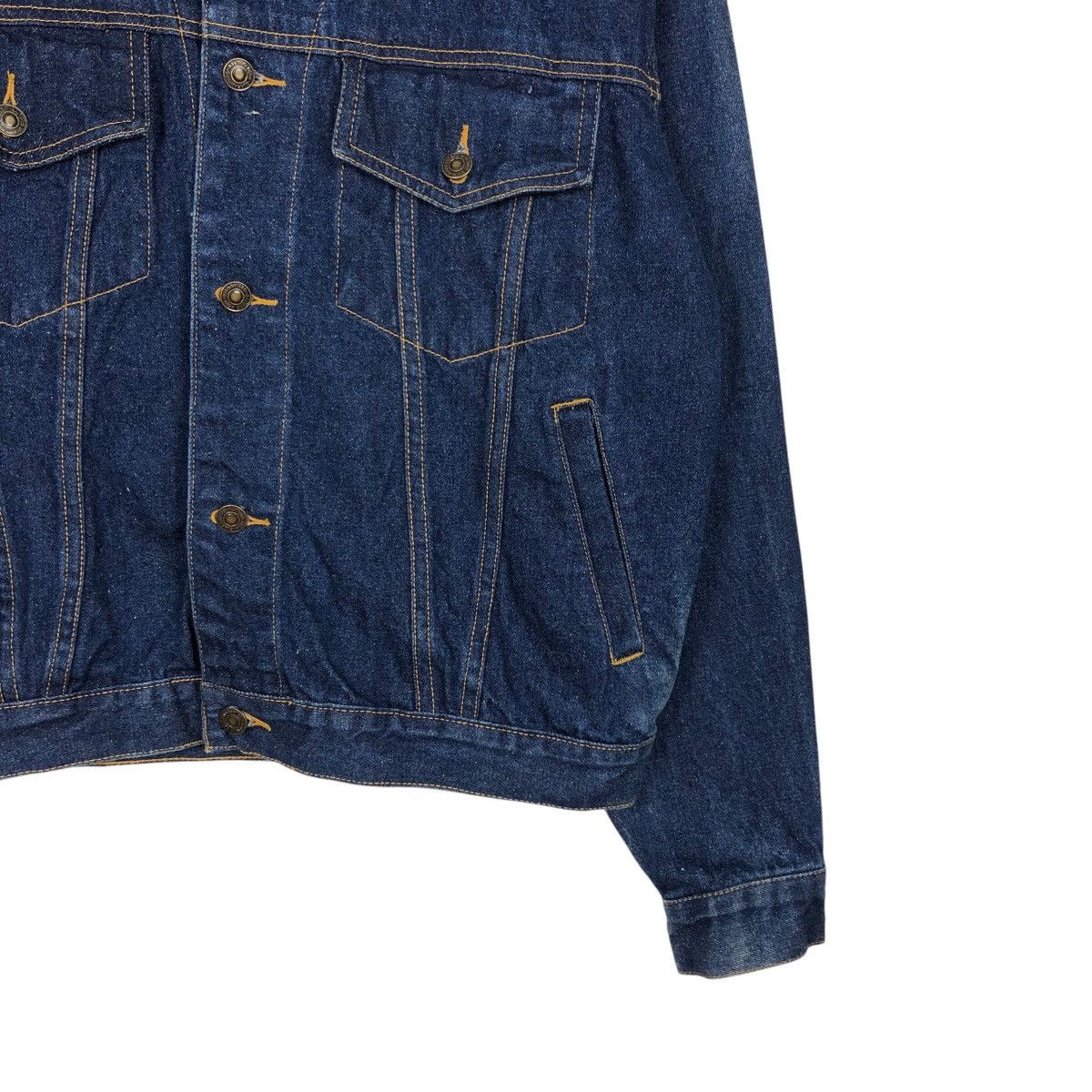 Japanese Brand 📌Vintage Trucker Denim Biker Jacket Nepuca Issey Miyake Size US L / EU 52-54 / 3 - 6 Thumbnail