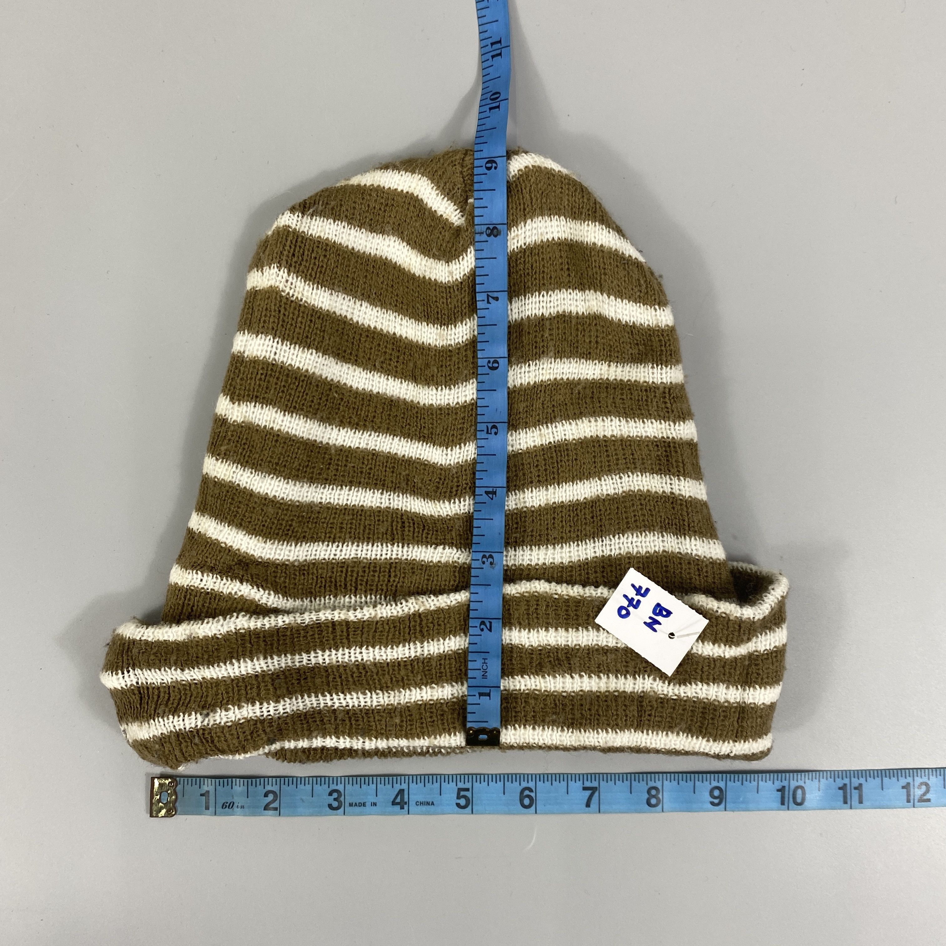Japanese Brand Slouch Beanie Striped -BN770 Size ONE SIZE - 6 Thumbnail