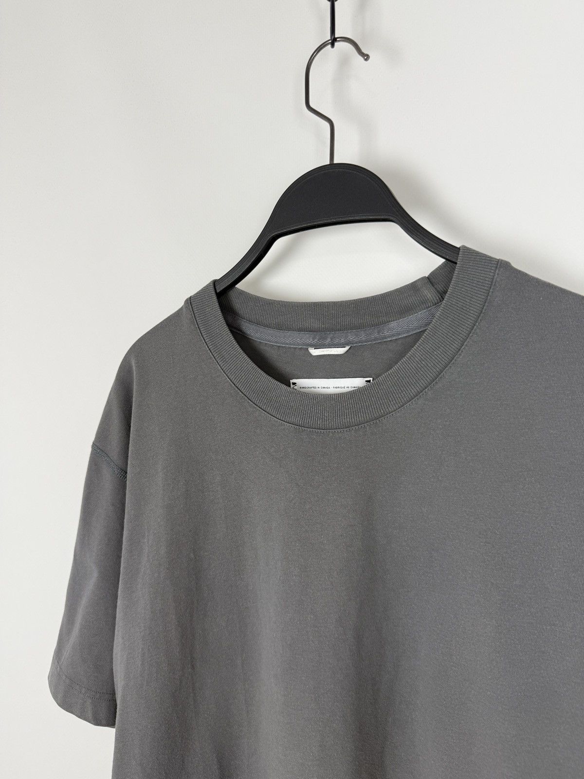 Reigning Champ Reigning Champ Gray Midweight Jersey Blank Basic T-Shirt Size US M / EU 48-50 / 2 - 2 Thumbnail