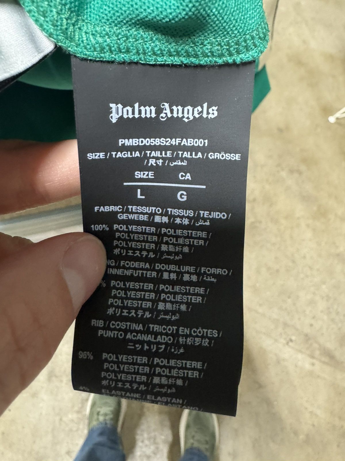 Palm Angels Palm Angels New Classic Track Jacket NEW 700$ Size US L / EU 52-54 / 3 - 5 Thumbnail