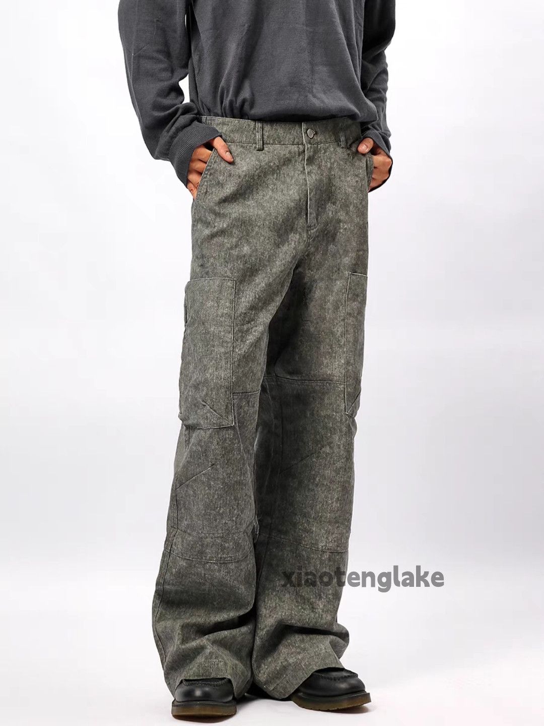 Designer × Japanese Brand × Vintage Utility military outdoor tactical bootcut flared cargo pants Size US 32 / EU 48 - 3 Thumbnail