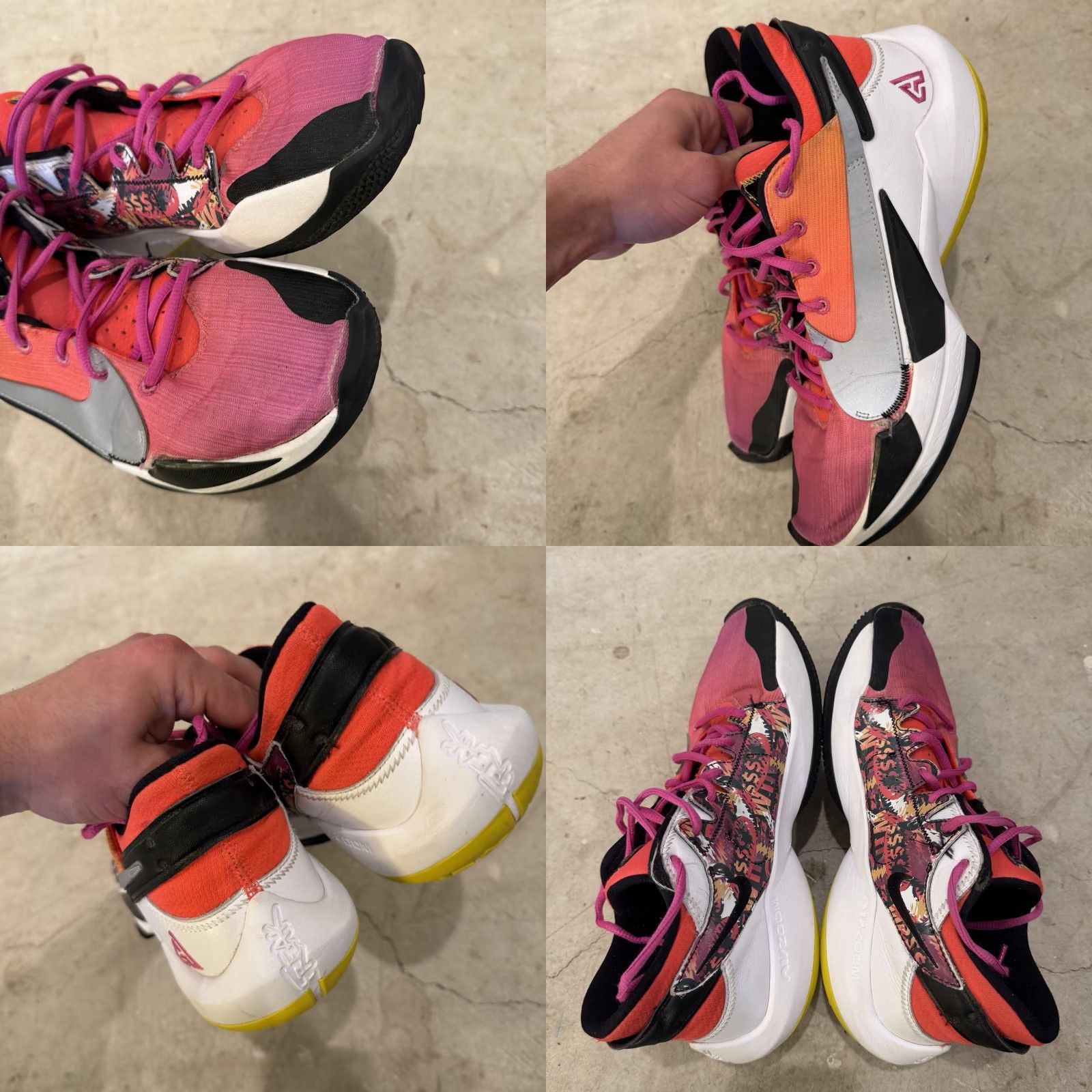 Nike Nike Zoom Freak 2 NRG Gradient Fade Sneakers Mens Size 10 Size US 9 / EU 42 - 8 Thumbnail