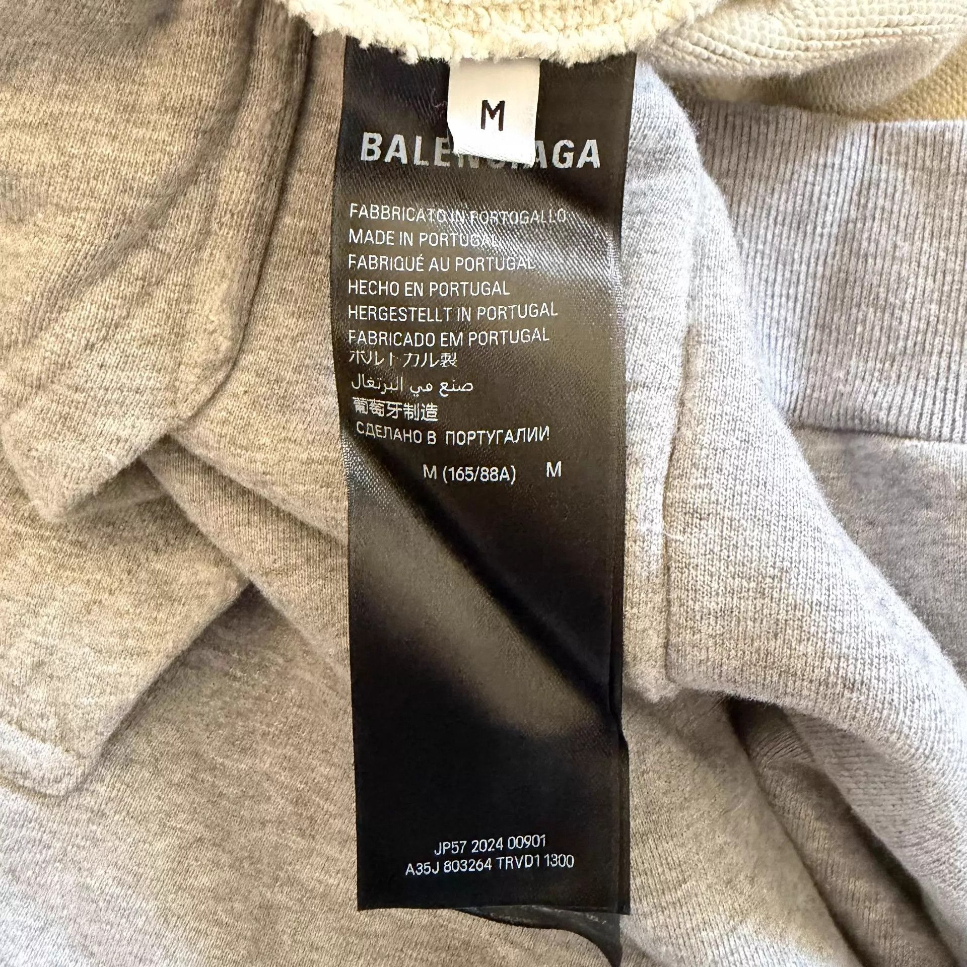 Balenciaga Balenciaga 24FW Planet Earth Zip Hoodie M (New) Size M / US 6-8 / IT 42-44 - 5 Thumbnail